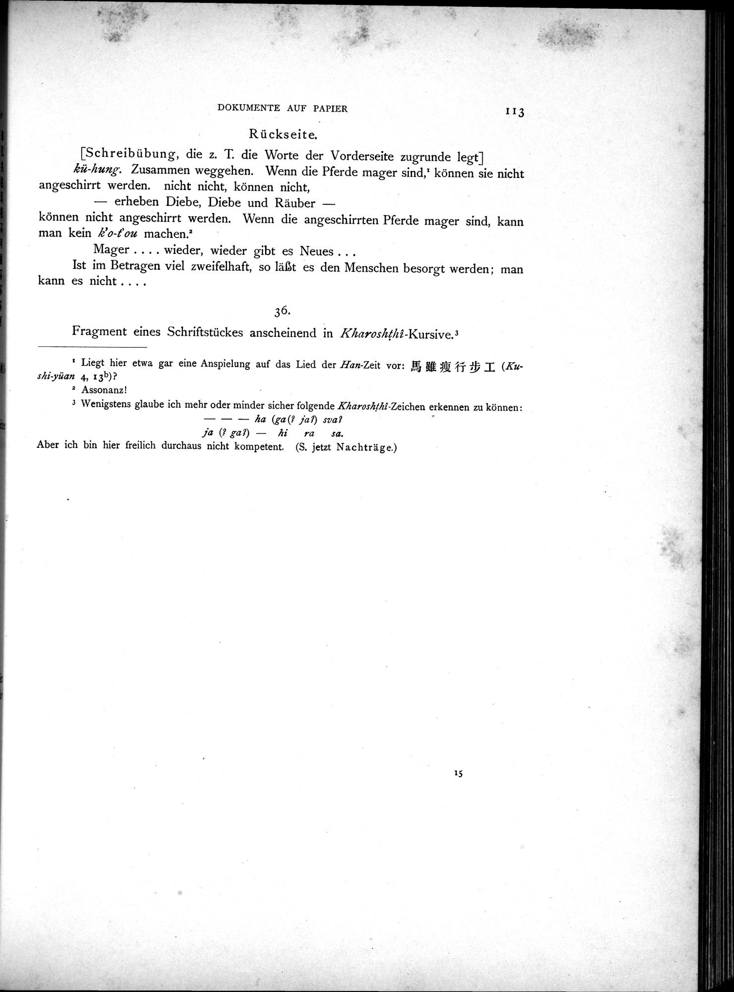Die Chinesischen Handschriften- und sonstigen Kleinfunde Sven Hedins in Lou-lan : vol.1 / Page 137 (Grayscale High Resolution Image)