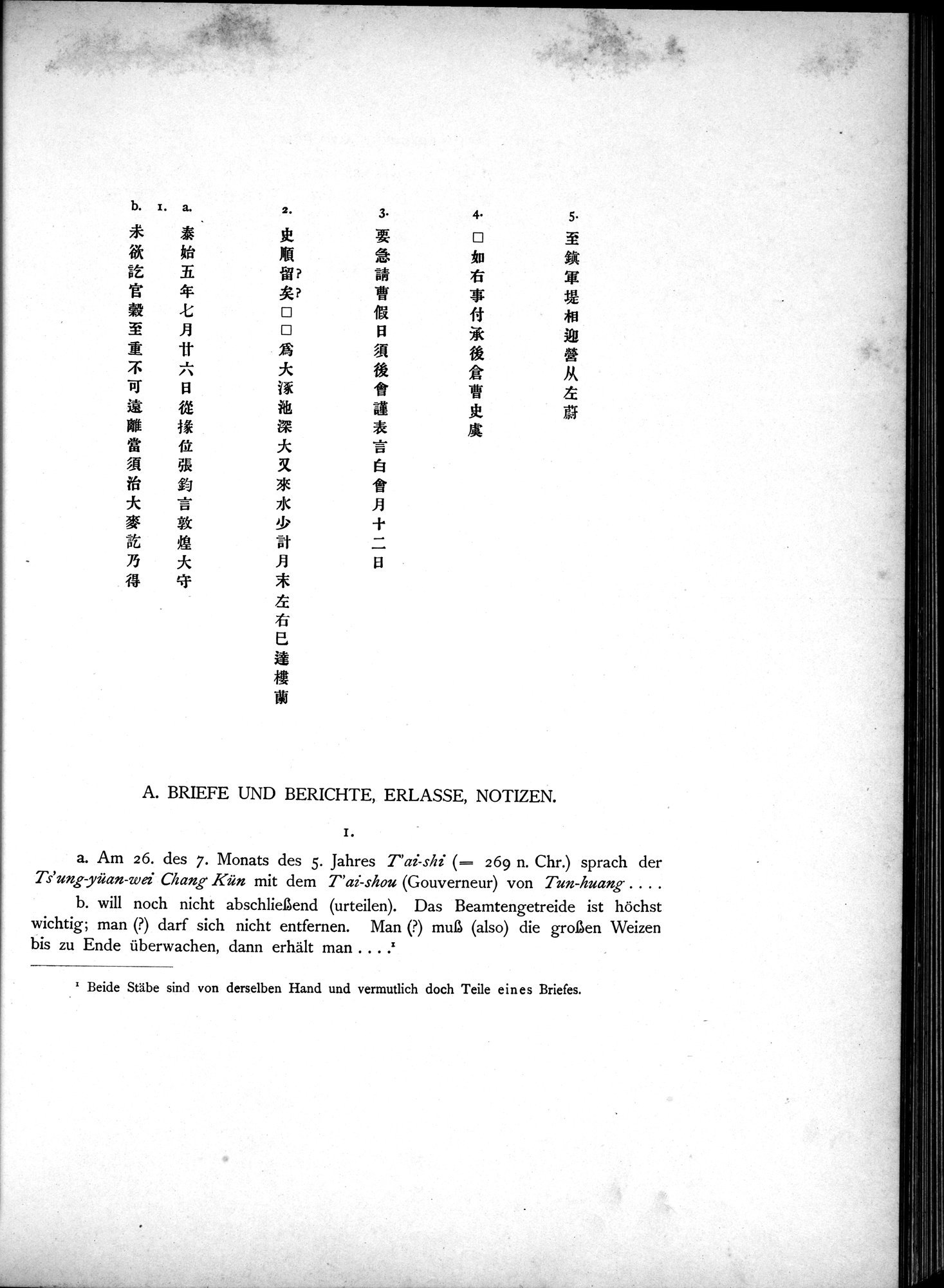 Die Chinesischen Handschriften- und sonstigen Kleinfunde Sven Hedins in Lou-lan : vol.1 / Page 141 (Grayscale High Resolution Image)