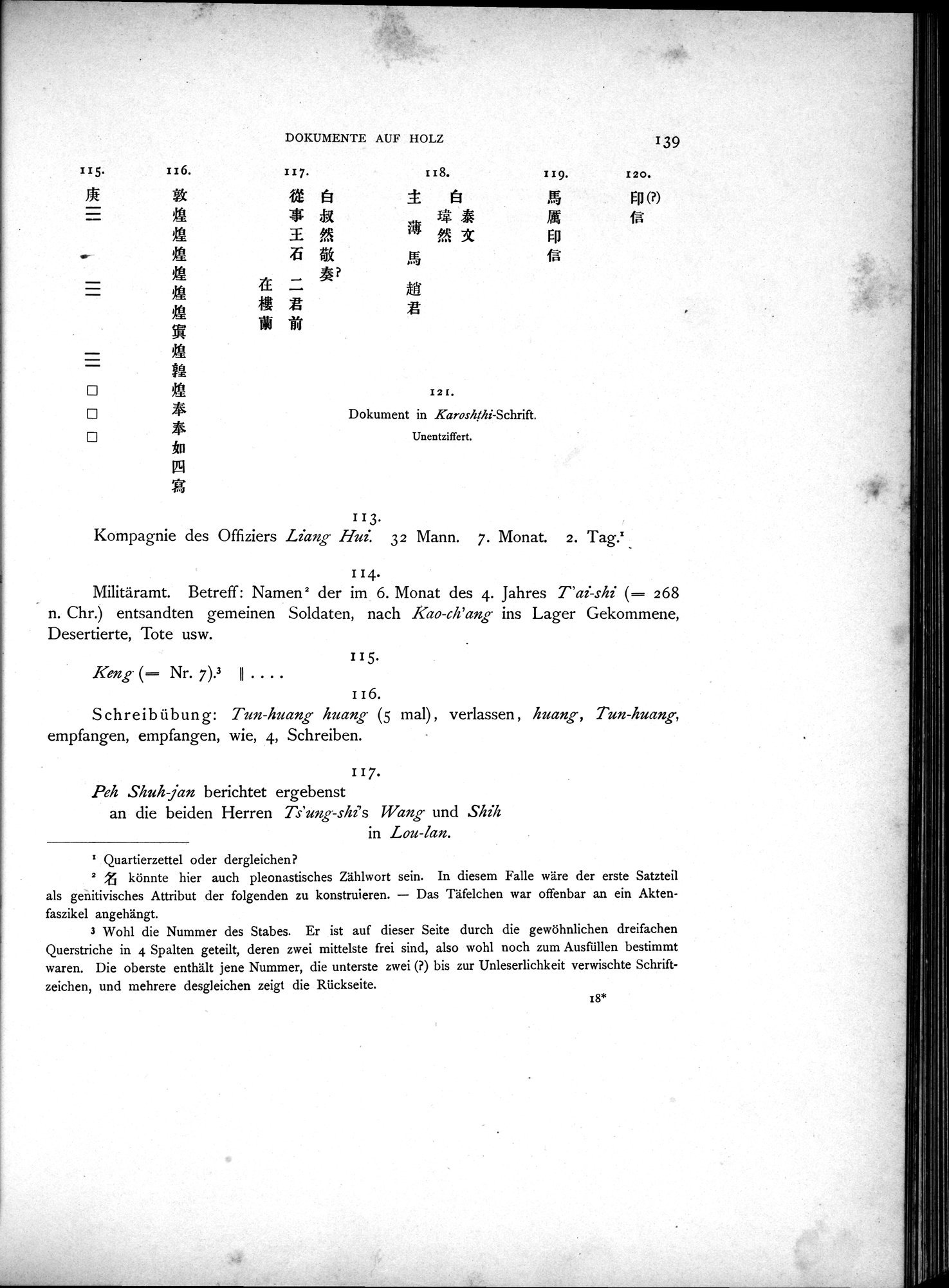 Die Chinesischen Handschriften- und sonstigen Kleinfunde Sven Hedins in Lou-lan : vol.1 / Page 163 (Grayscale High Resolution Image)