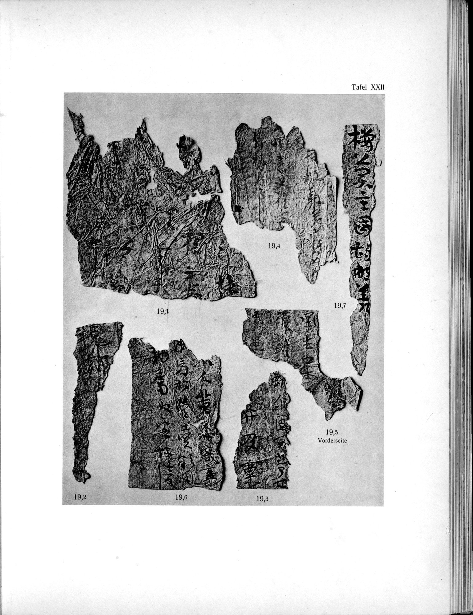 Die Chinesischen Handschriften- und sonstigen Kleinfunde Sven Hedins in Lou-lan : vol.1 / 261 ページ（白黒高解像度画像）
