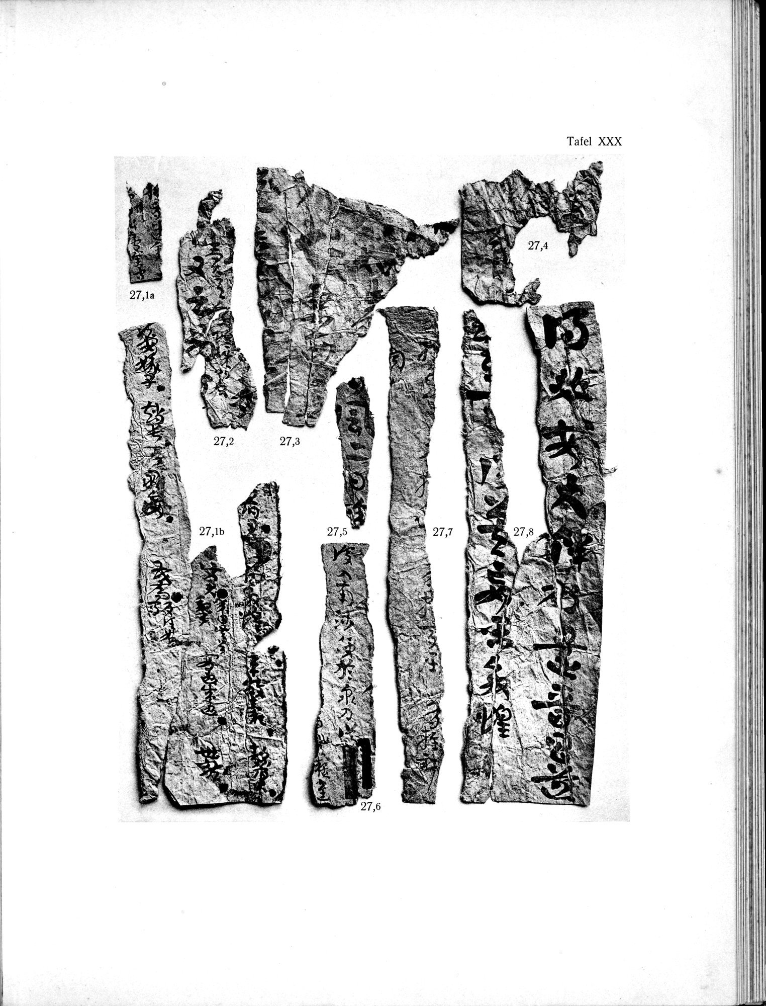 Die Chinesischen Handschriften- und sonstigen Kleinfunde Sven Hedins in Lou-lan : vol.1 / 279 ページ（白黒高解像度画像）