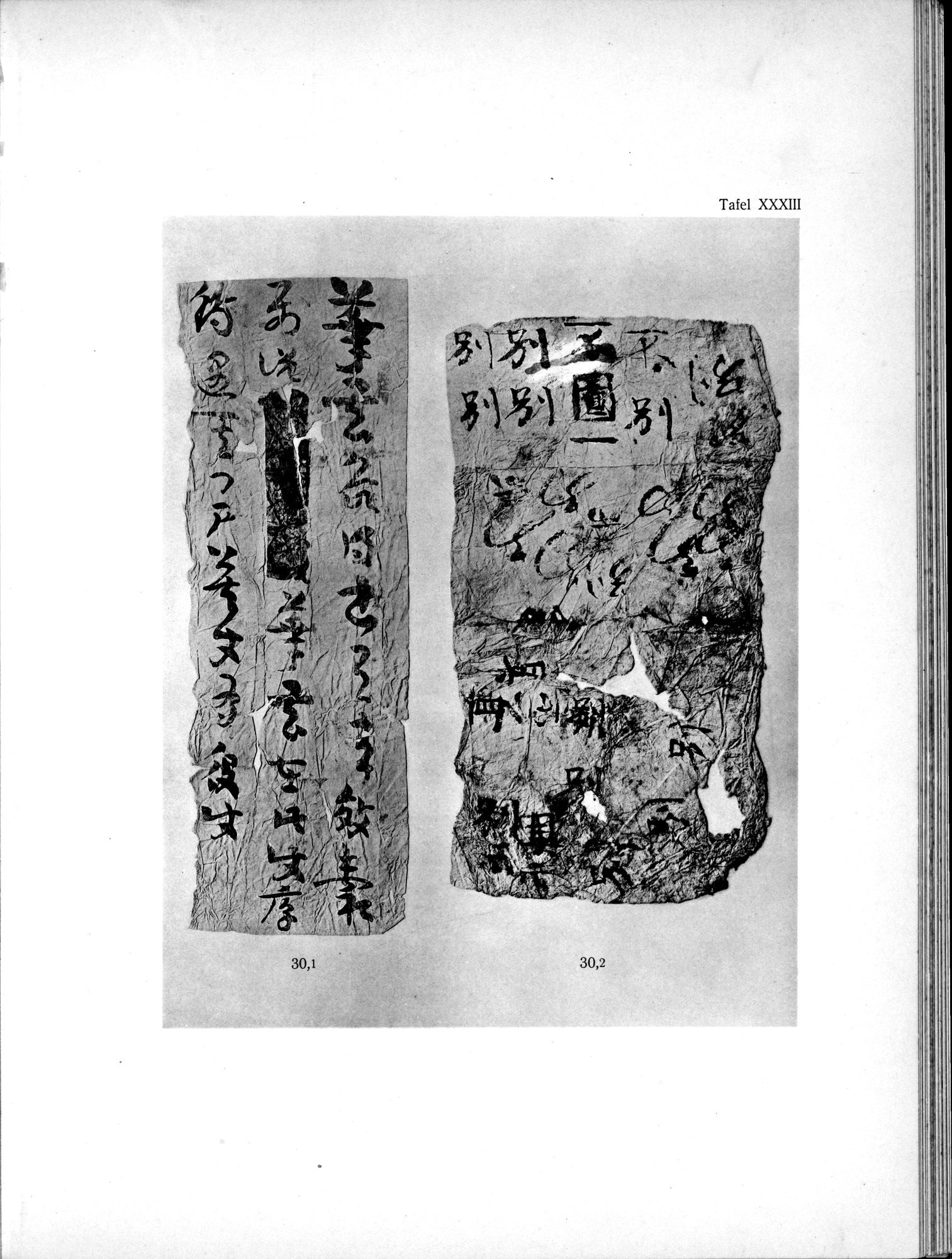 Die Chinesischen Handschriften- und sonstigen Kleinfunde Sven Hedins in Lou-lan : vol.1 / 285 ページ（白黒高解像度画像）