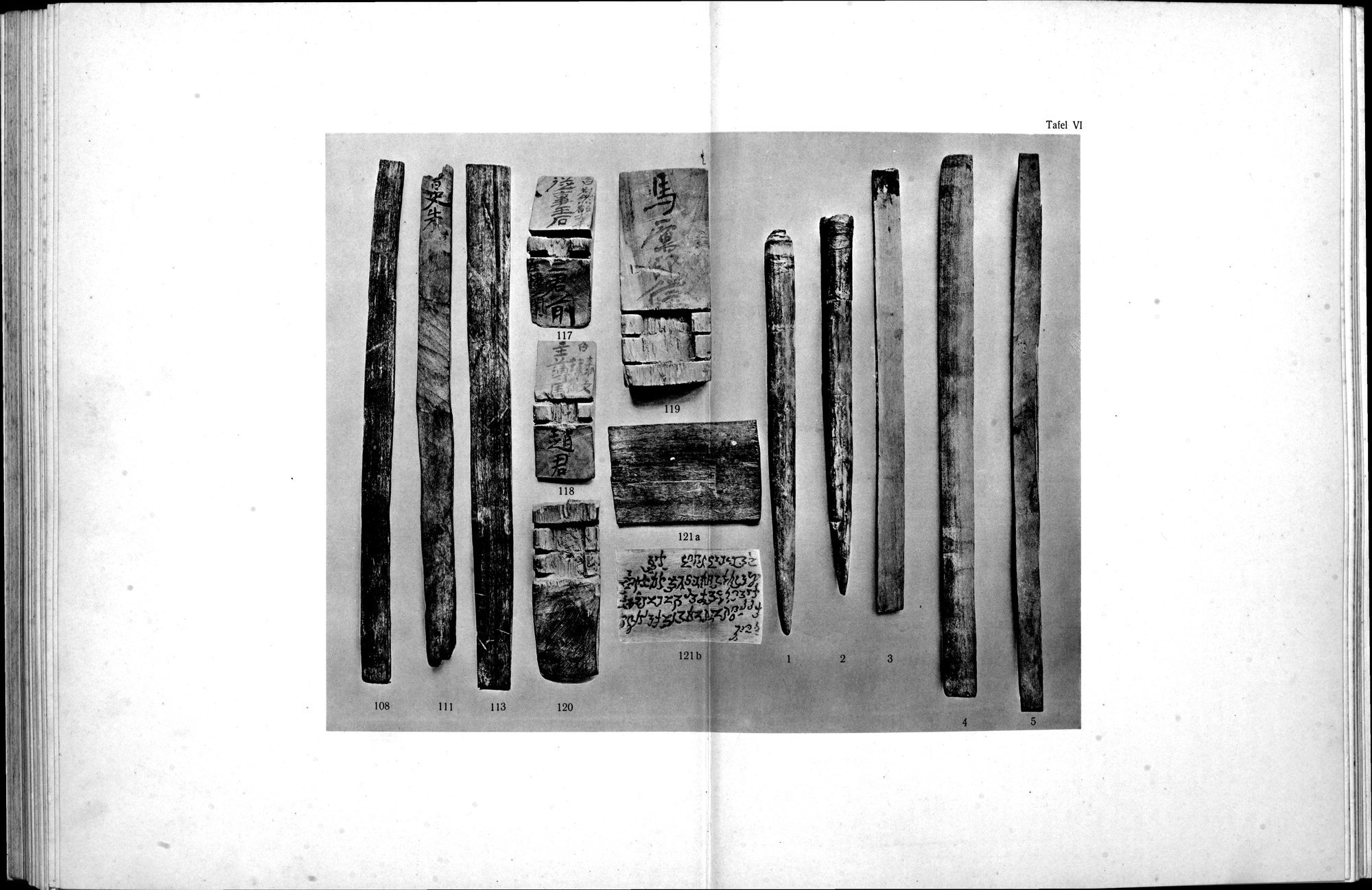 Die Chinesischen Handschriften- und sonstigen Kleinfunde Sven Hedins in Lou-lan : vol.1 / 304 ページ（白黒高解像度画像）