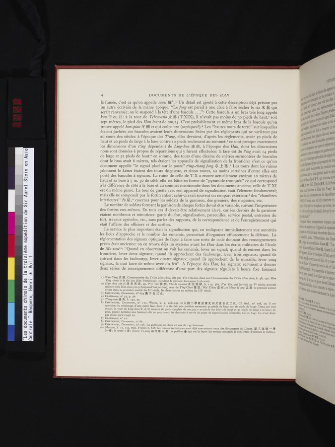 Les documents chinois de la troisième expédition de Sir Aurel Stein en Asie Centrale : vol.1 / Page 20 (Color Image)
