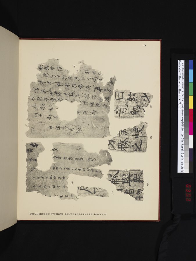 Les documents chinois de la troisième expédition de Sir Aurel Stein en Asie Centrale : vol.1 / Page 303 (Color Image)