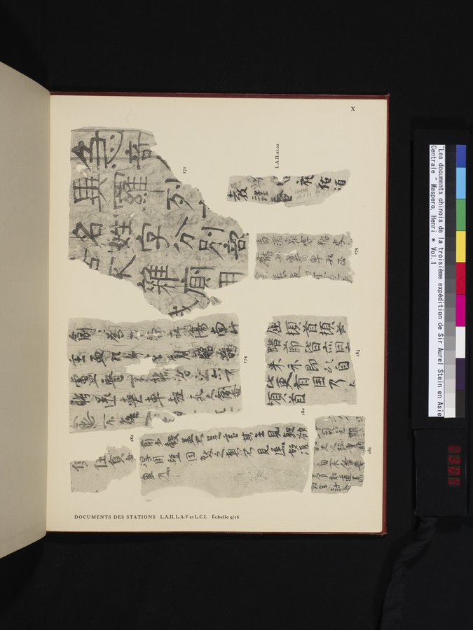 Les documents chinois de la troisième expédition de Sir Aurel Stein en Asie Centrale : vol.1 / Page 305 (Color Image)