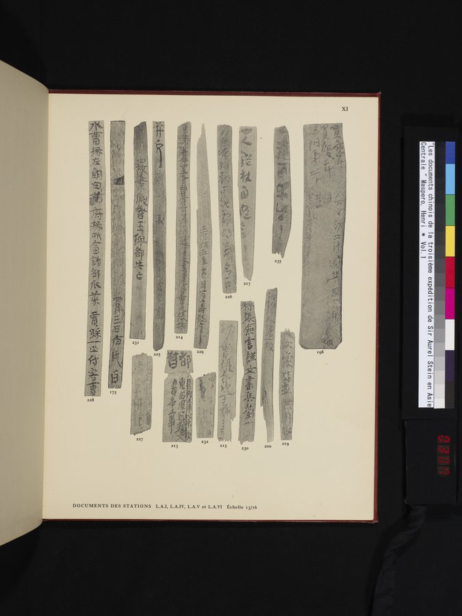 Les documents chinois de la troisième expédition de Sir Aurel Stein en Asie Centrale : vol.1 / Page 307 (Color Image)