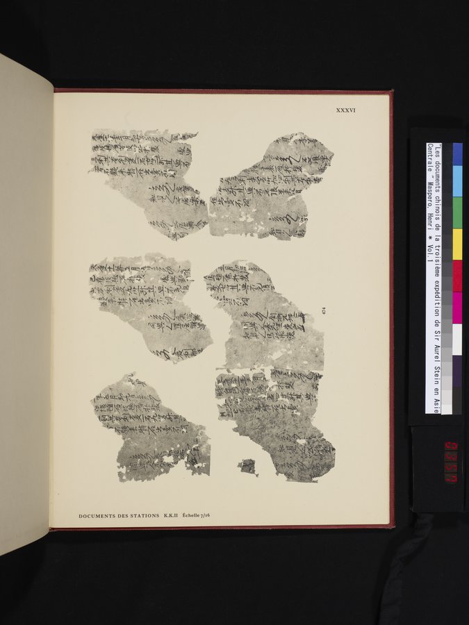 Les documents chinois de la troisième expédition de Sir Aurel Stein en Asie Centrale : vol.1 / Page 357 (Color Image)
