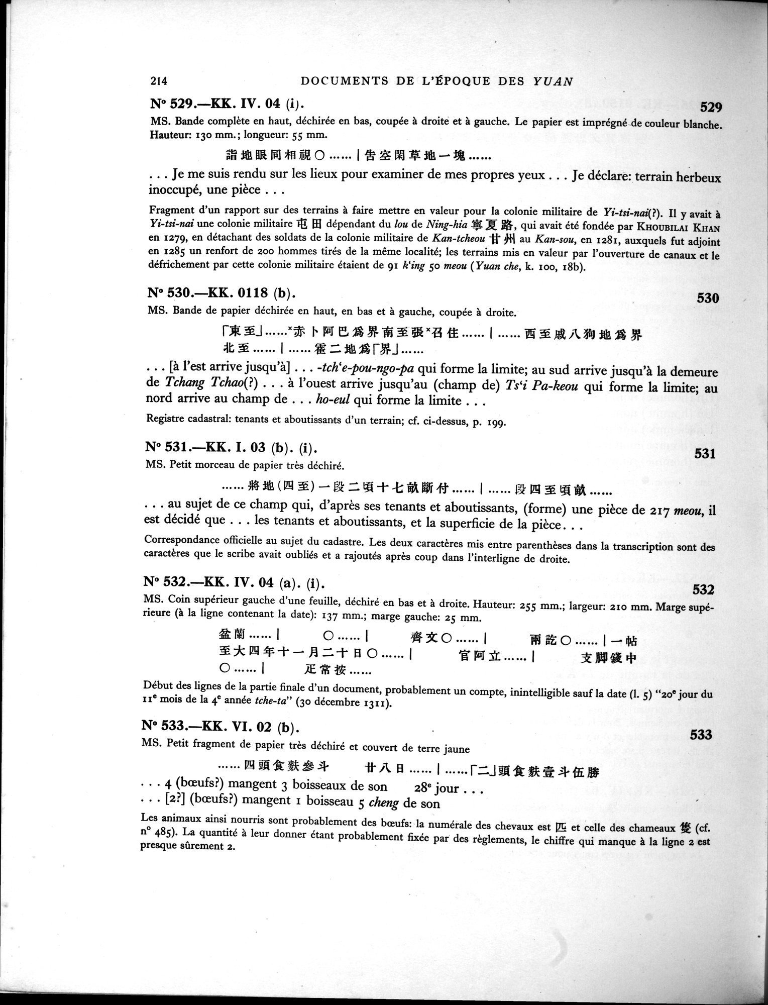 Les documents chinois de la troisième expédition de Sir Aurel Stein en Asie Centrale : vol.1 / 230 ページ（白黒高解像度画像）