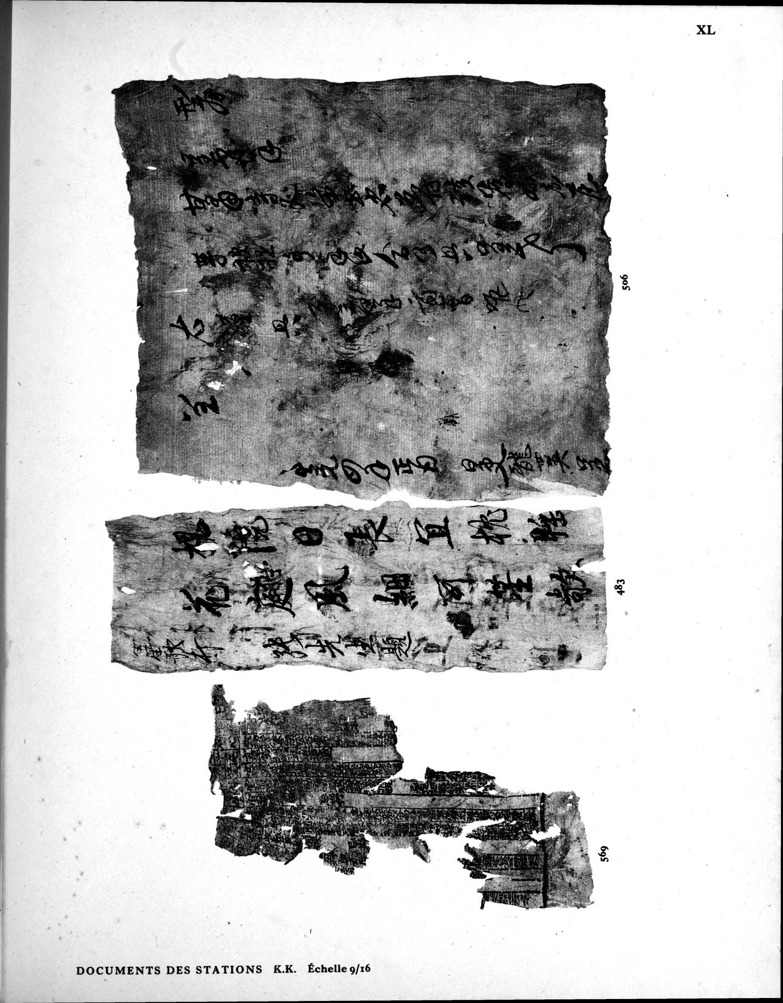 Les documents chinois de la troisième expédition de Sir Aurel Stein en Asie Centrale : vol.1 / 365 ページ（白黒高解像度画像）