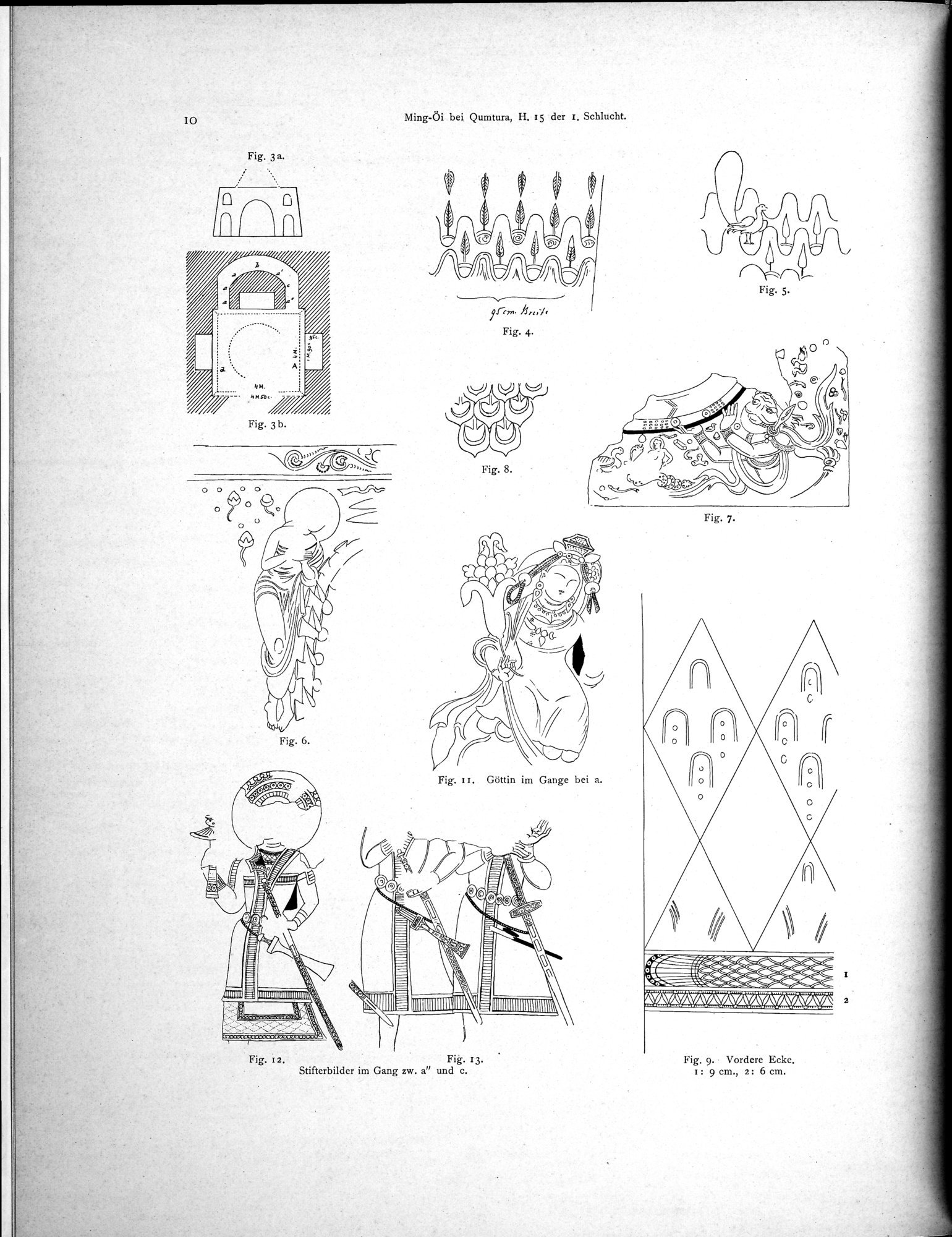 Altbuddhistische Kultstätten in Chinesisch-Turkistan : vol.1 / 16 ページ（白黒高解像度画像）
