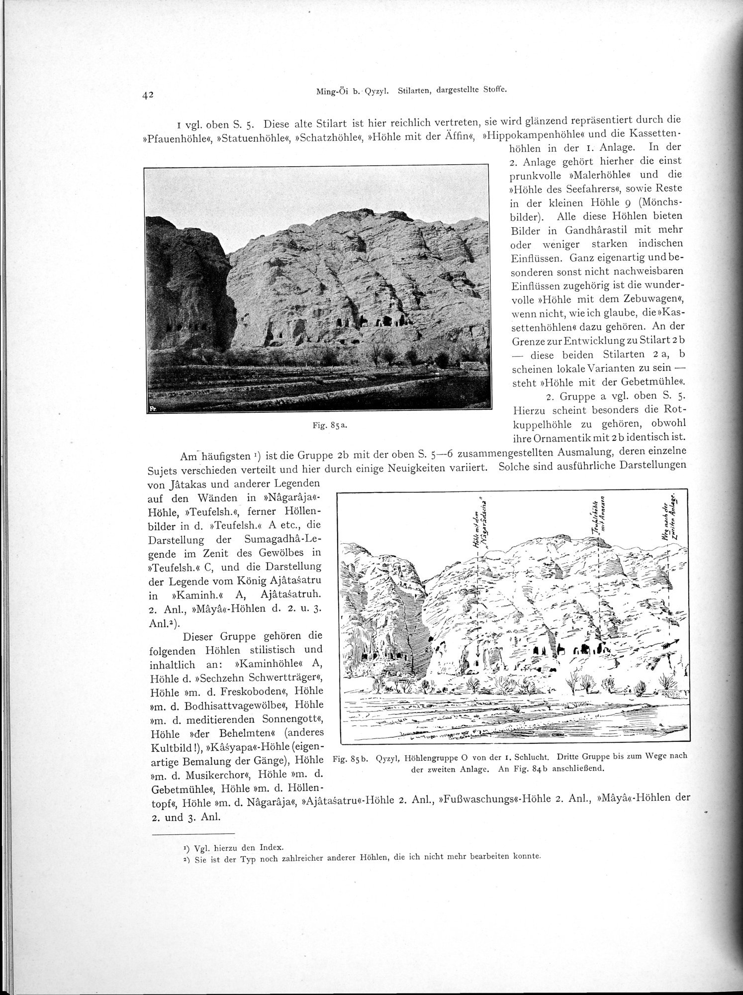 Altbuddhistische Kultstätten in Chinesisch-Turkistan : vol.1 / Page 48 (Grayscale High Resolution Image)