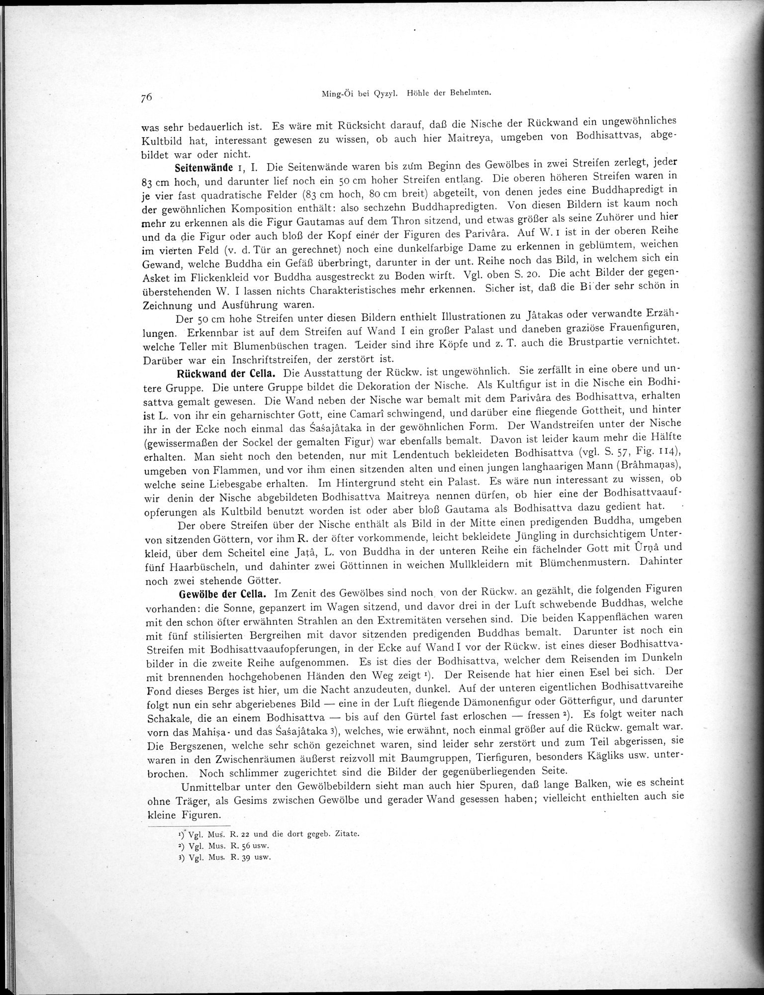 Altbuddhistische Kultstätten in Chinesisch-Turkistan : vol.1 / Page 82 (Grayscale High Resolution Image)