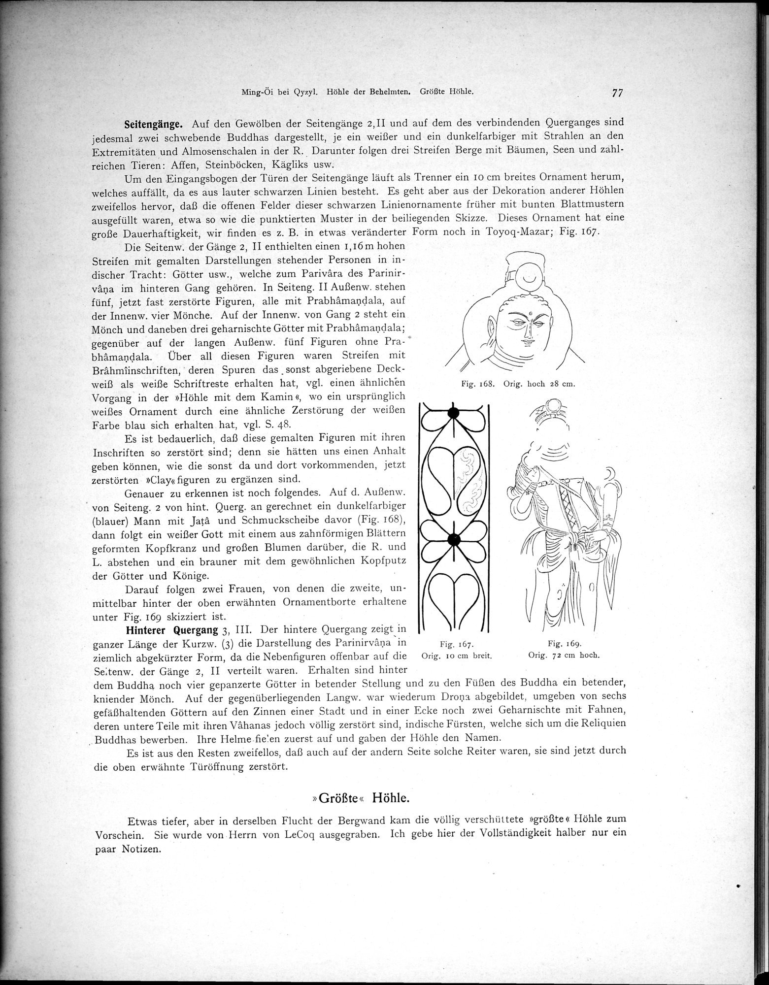 Altbuddhistische Kultstätten in Chinesisch-Turkistan : vol.1 / 83 ページ（白黒高解像度画像）