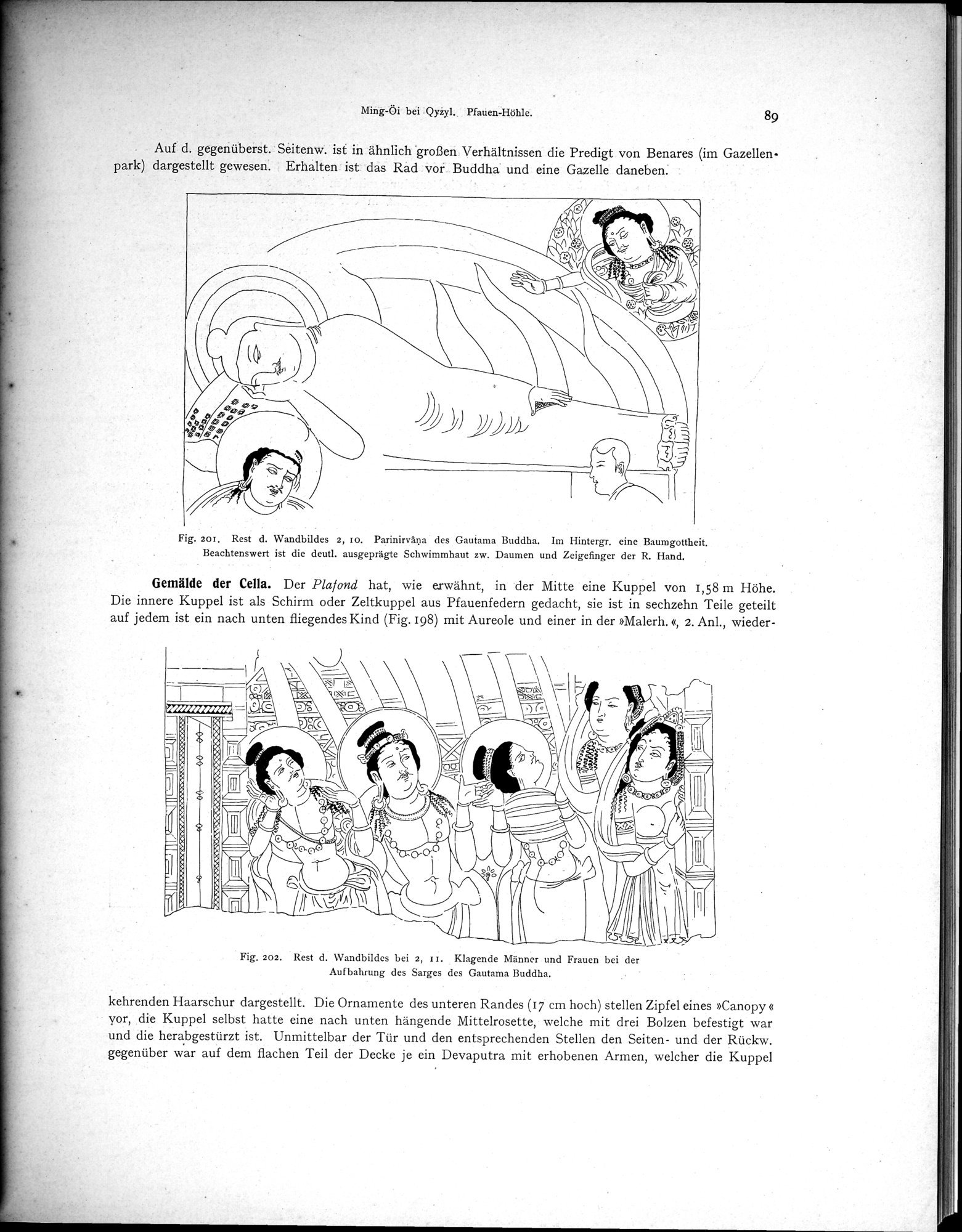 Altbuddhistische Kultstätten in Chinesisch-Turkistan : vol.1 / Page 95 (Grayscale High Resolution Image)