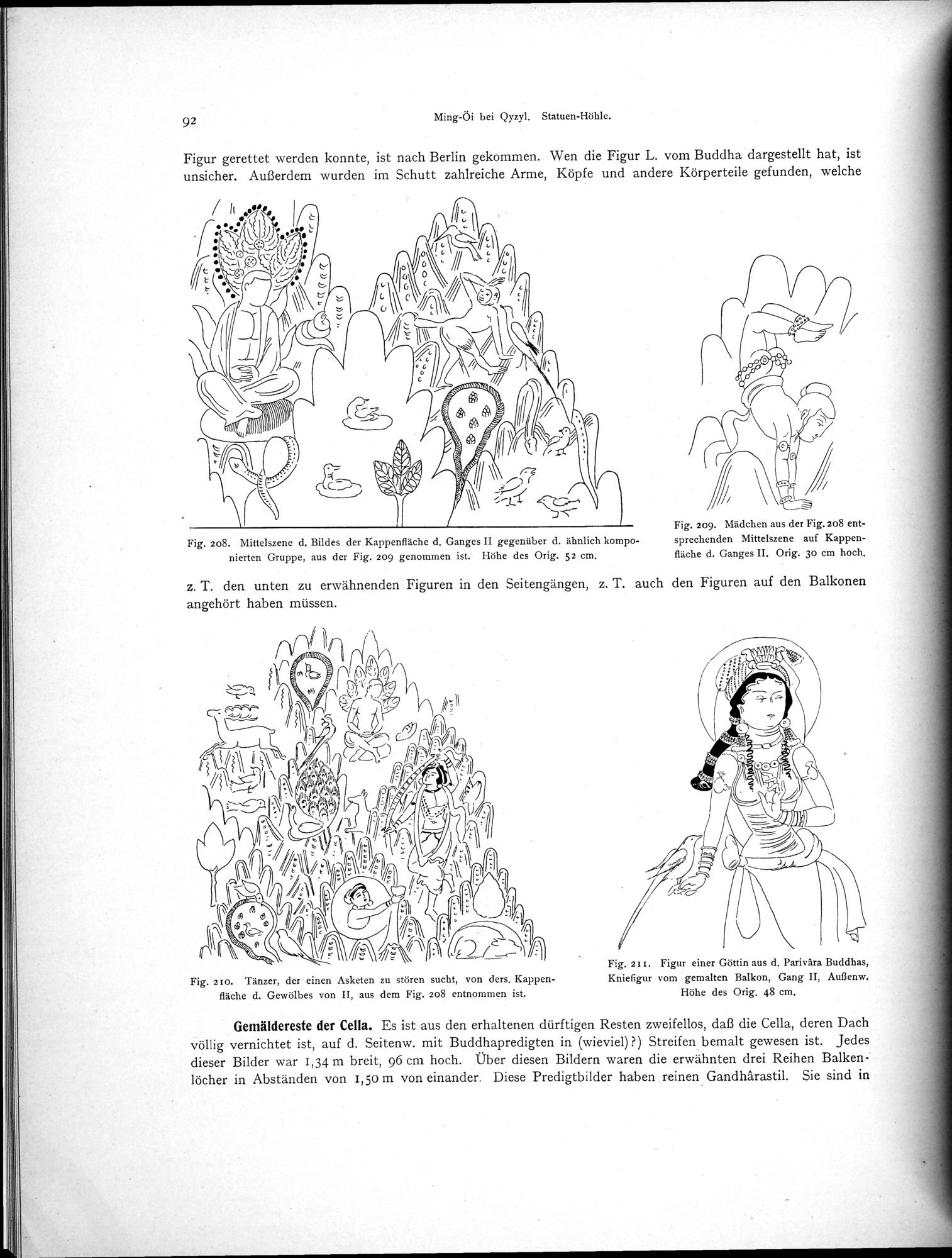 Altbuddhistische Kultstätten in Chinesisch-Turkistan : vol.1 / Page 98 (Grayscale High Resolution Image)