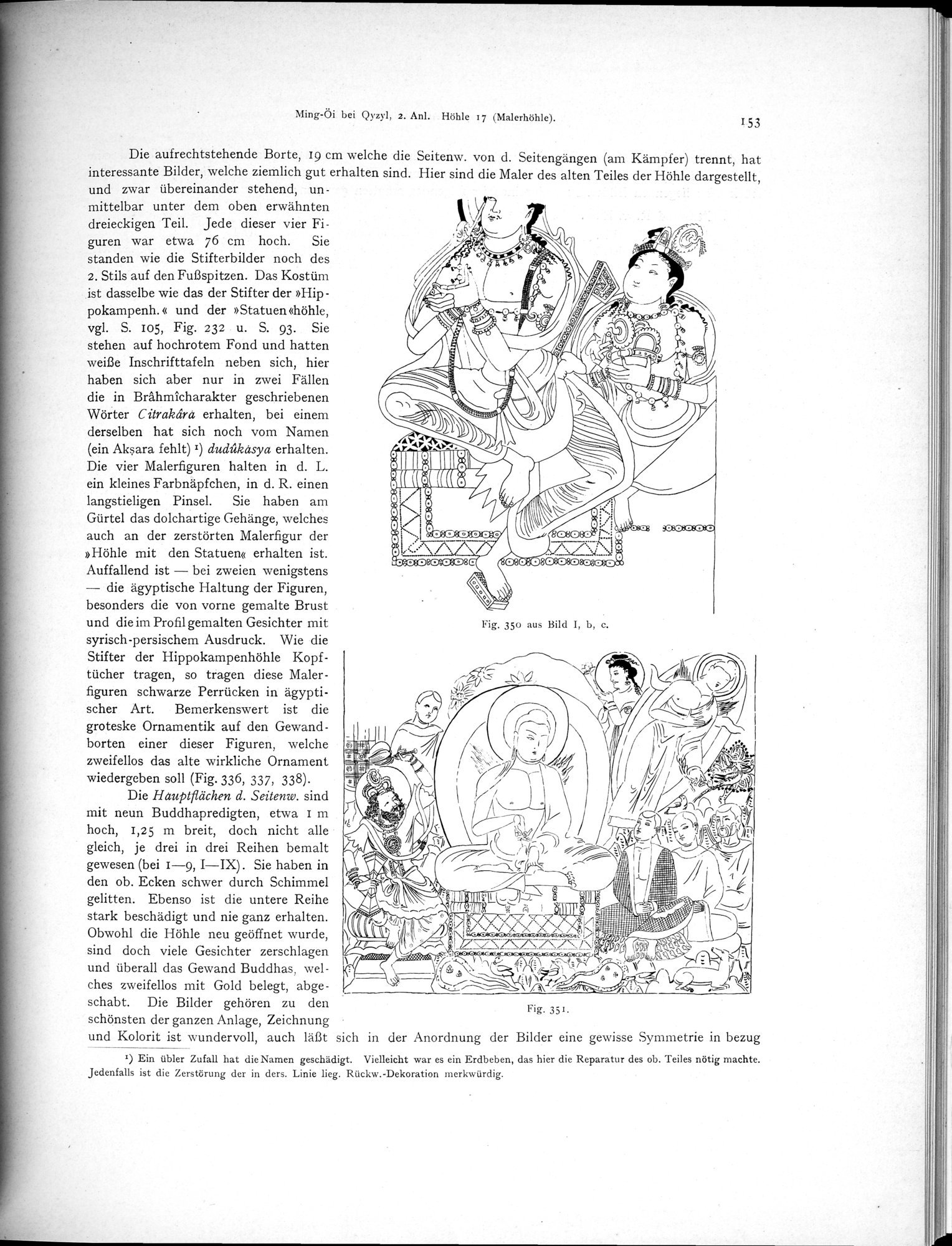 Altbuddhistische Kultstätten in Chinesisch-Turkistan : vol.1 / Page 159 (Grayscale High Resolution Image)