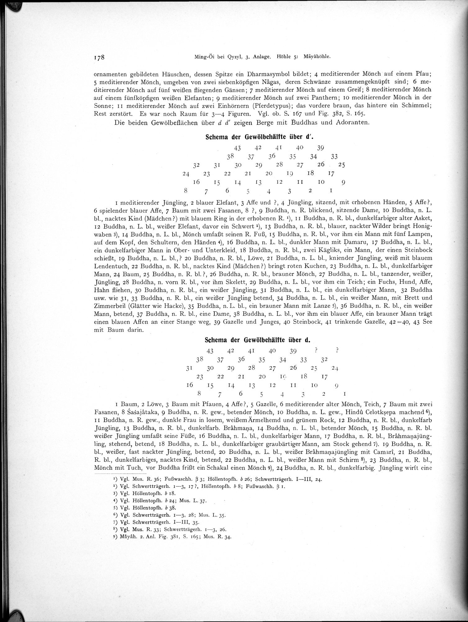 Altbuddhistische Kultstätten in Chinesisch-Turkistan : vol.1 / 184 ページ（白黒高解像度画像）