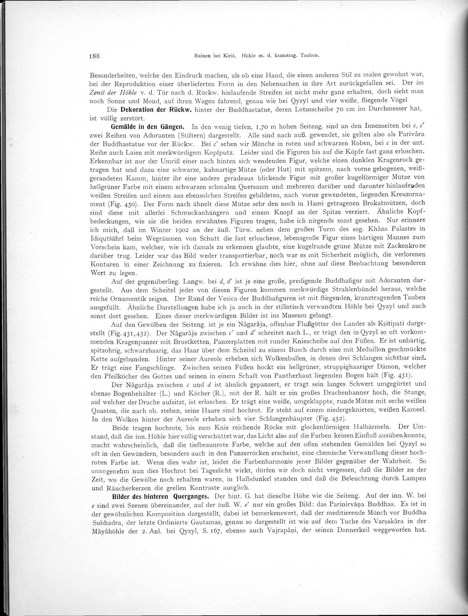 Altbuddhistische Kultstätten in Chinesisch-Turkistan : vol.1 / Page 194 (Grayscale High Resolution Image)