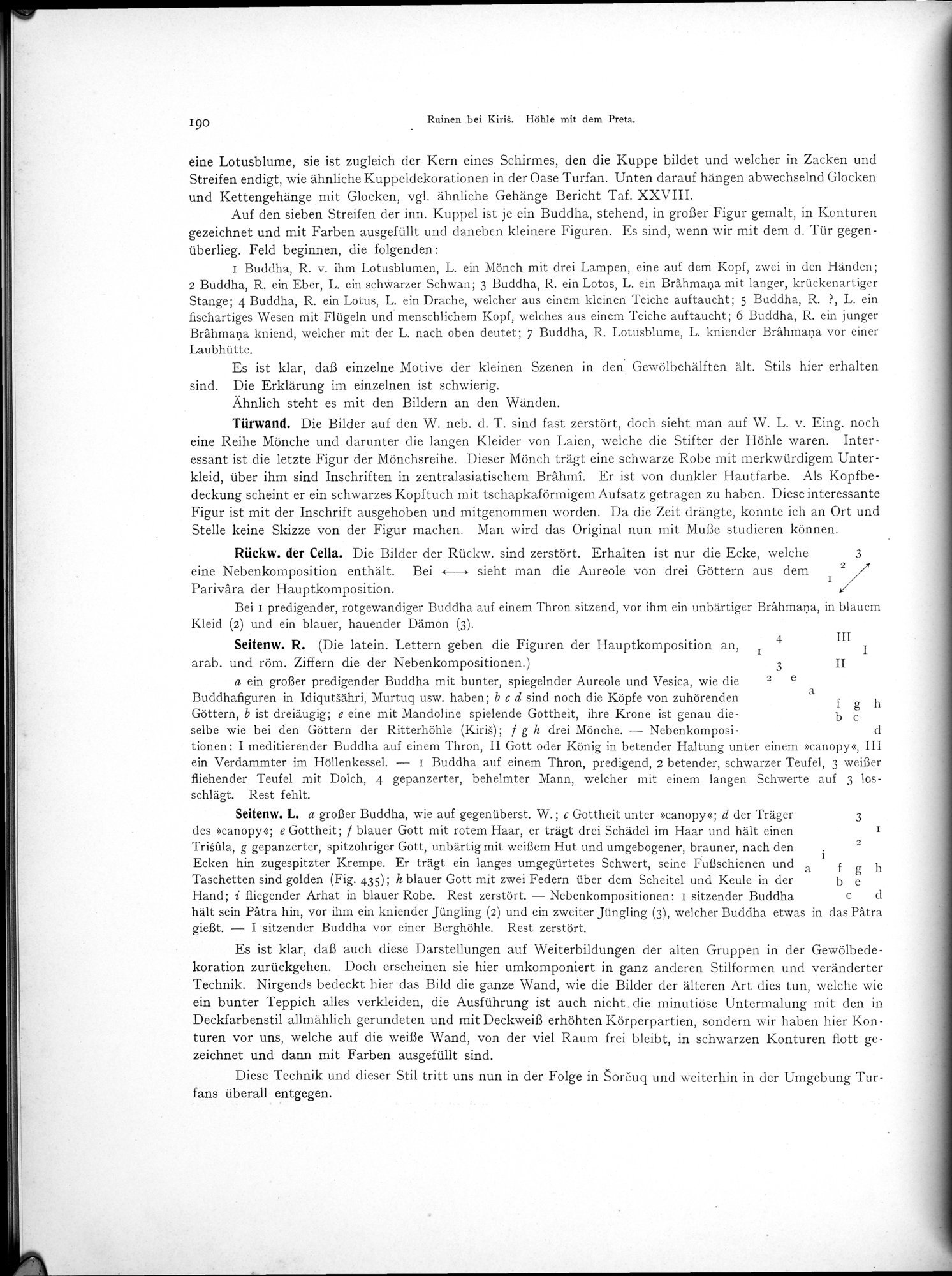 Altbuddhistische Kultstätten in Chinesisch-Turkistan : vol.1 / Page 196 (Grayscale High Resolution Image)