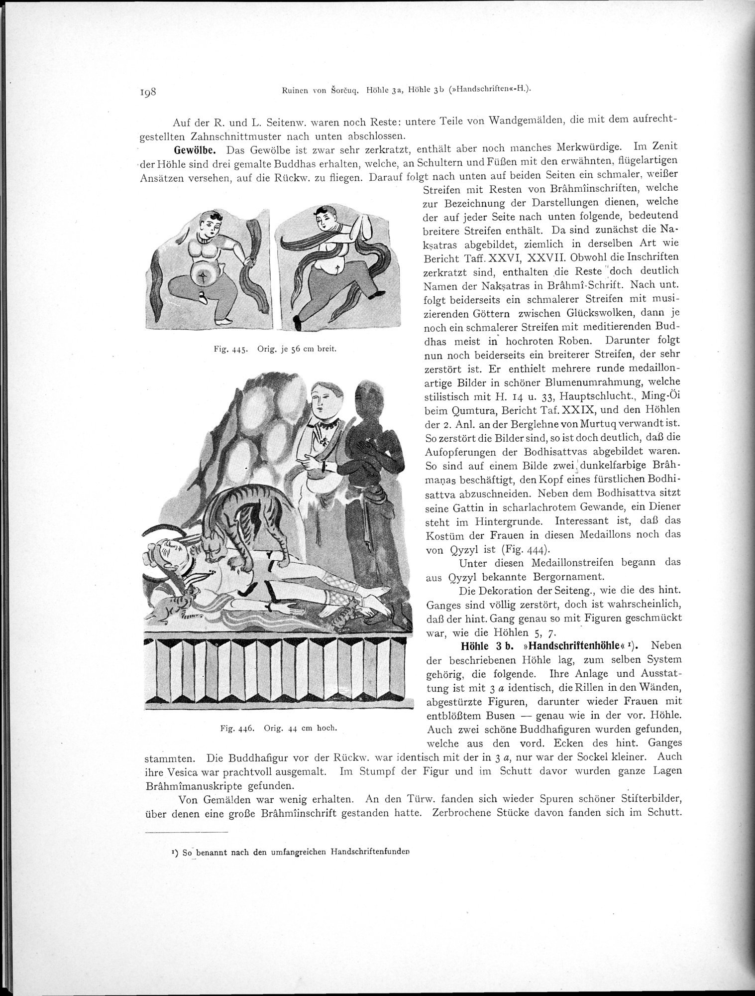 Altbuddhistische Kultstätten in Chinesisch-Turkistan : vol.1 / Page 204 (Grayscale High Resolution Image)