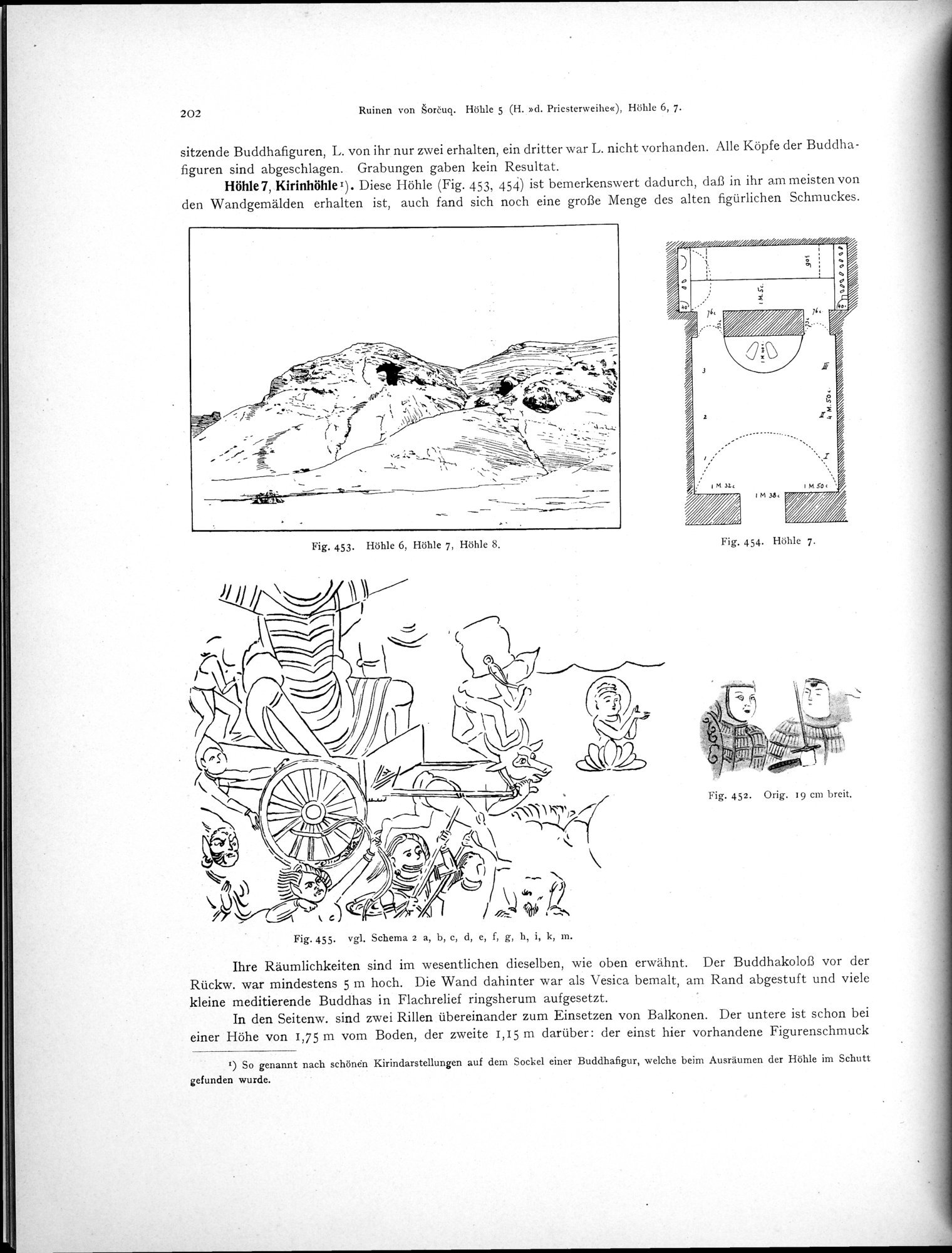 Altbuddhistische Kultstätten in Chinesisch-Turkistan : vol.1 / Page 208 (Grayscale High Resolution Image)