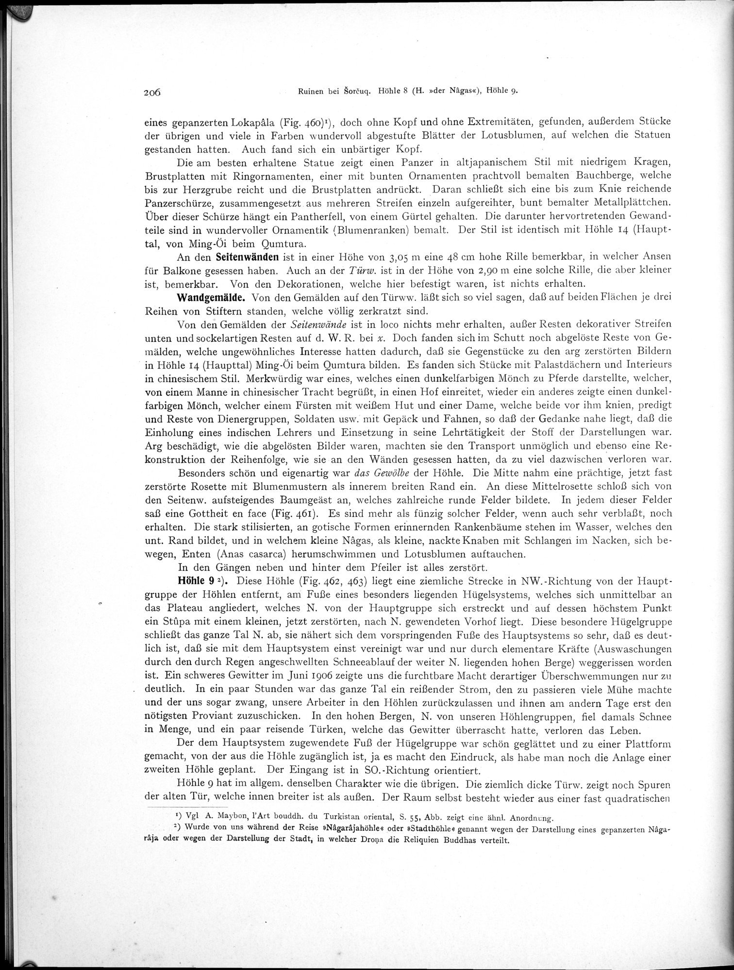 Altbuddhistische Kultstätten in Chinesisch-Turkistan : vol.1 / Page 212 (Grayscale High Resolution Image)