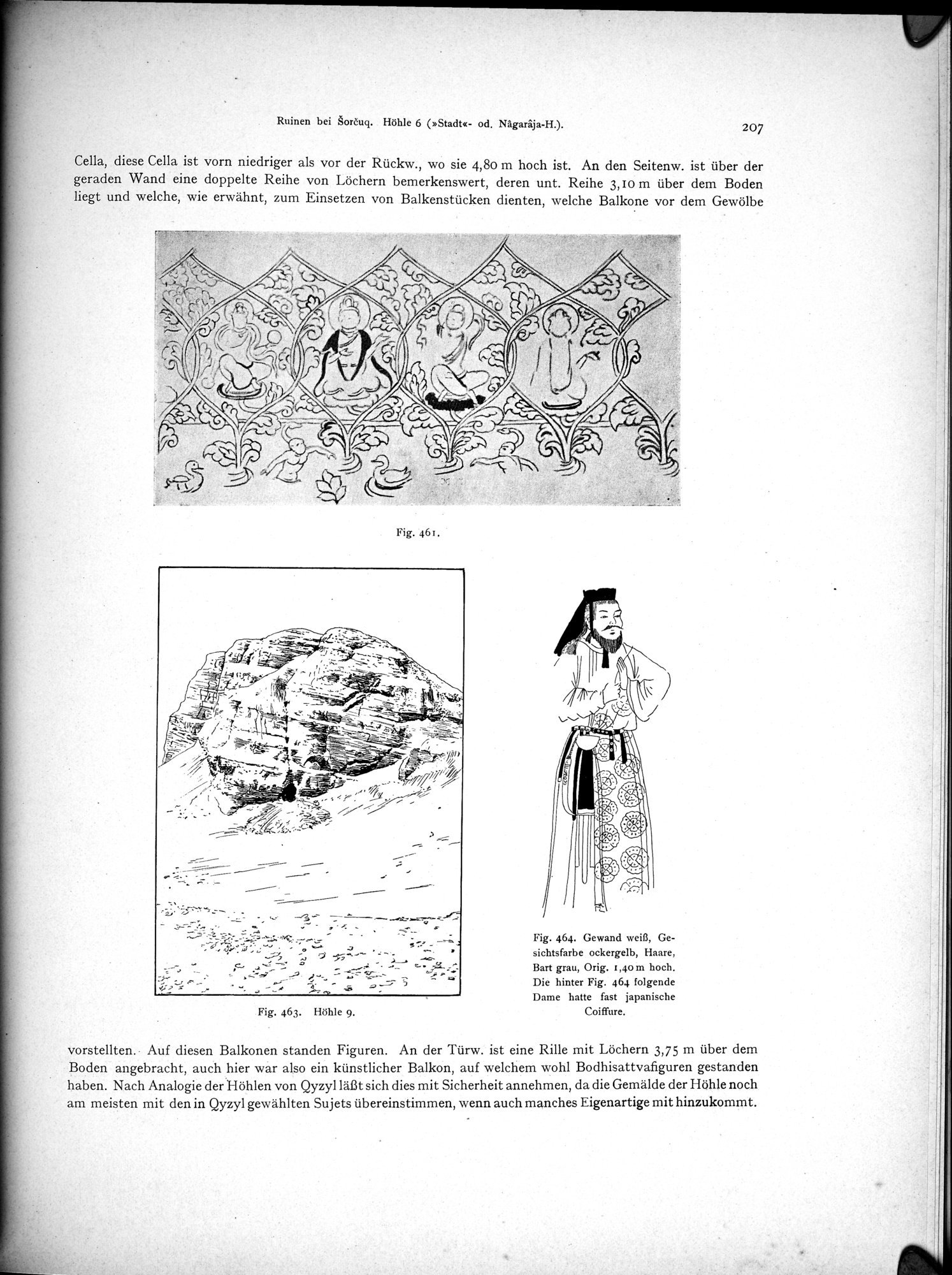Altbuddhistische Kultstätten in Chinesisch-Turkistan : vol.1 / Page 213 (Grayscale High Resolution Image)