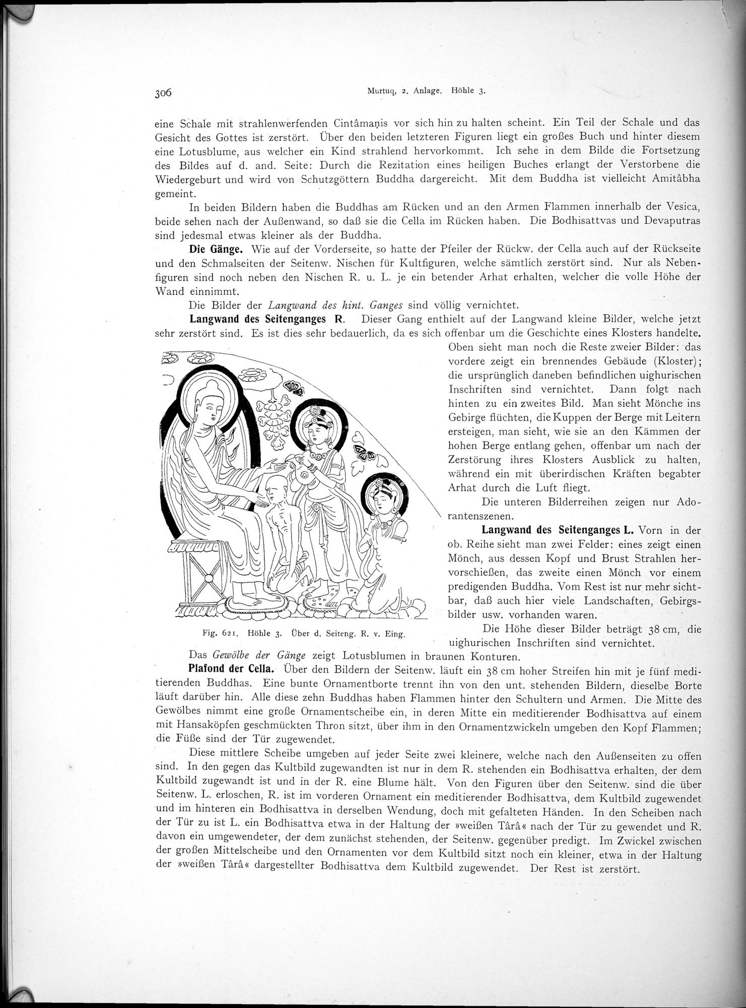 Altbuddhistische Kultstätten in Chinesisch-Turkistan : vol.1 / Page 312 (Grayscale High Resolution Image)