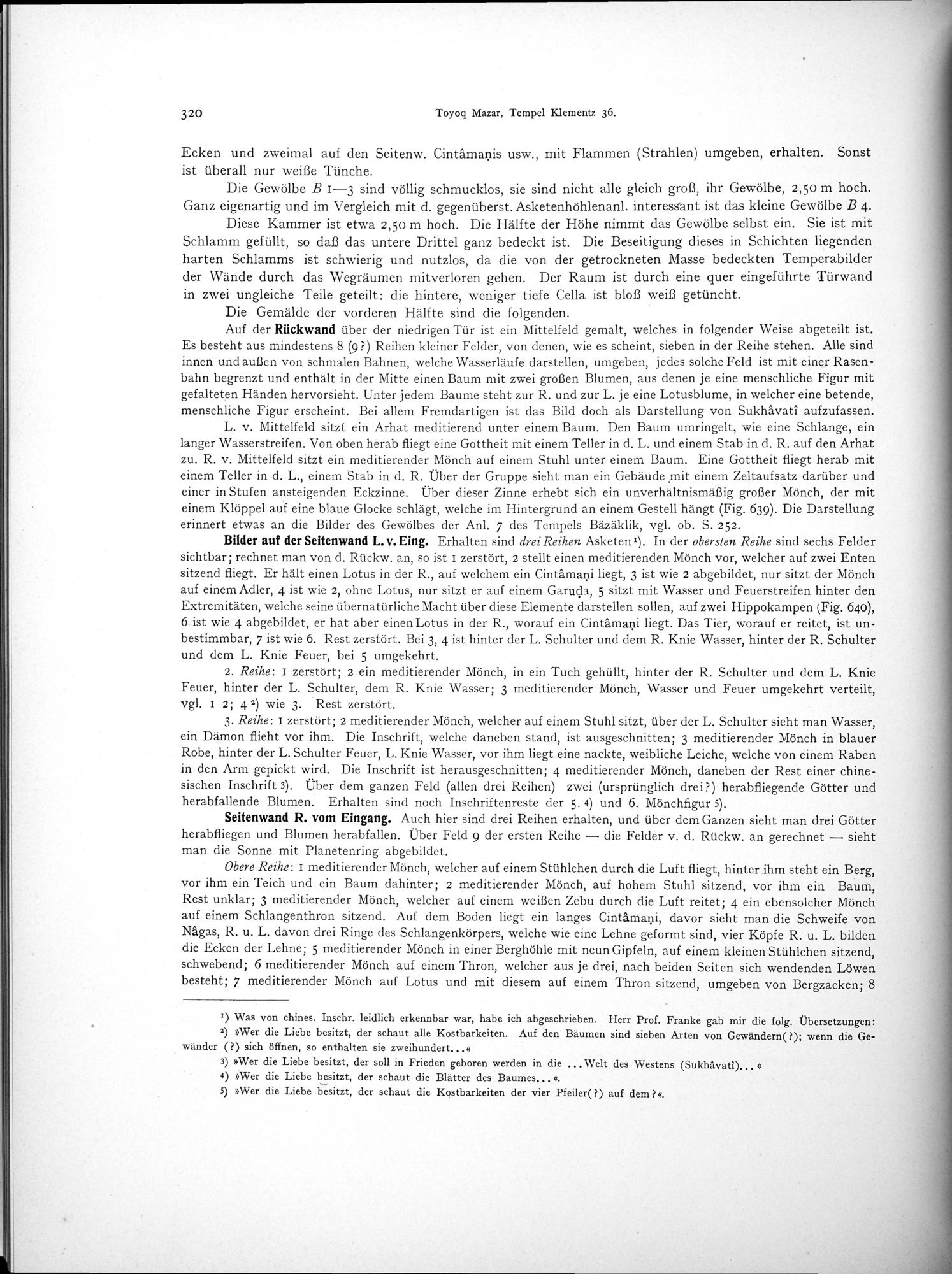 Altbuddhistische Kultstätten in Chinesisch-Turkistan : vol.1 / Page 326 (Grayscale High Resolution Image)