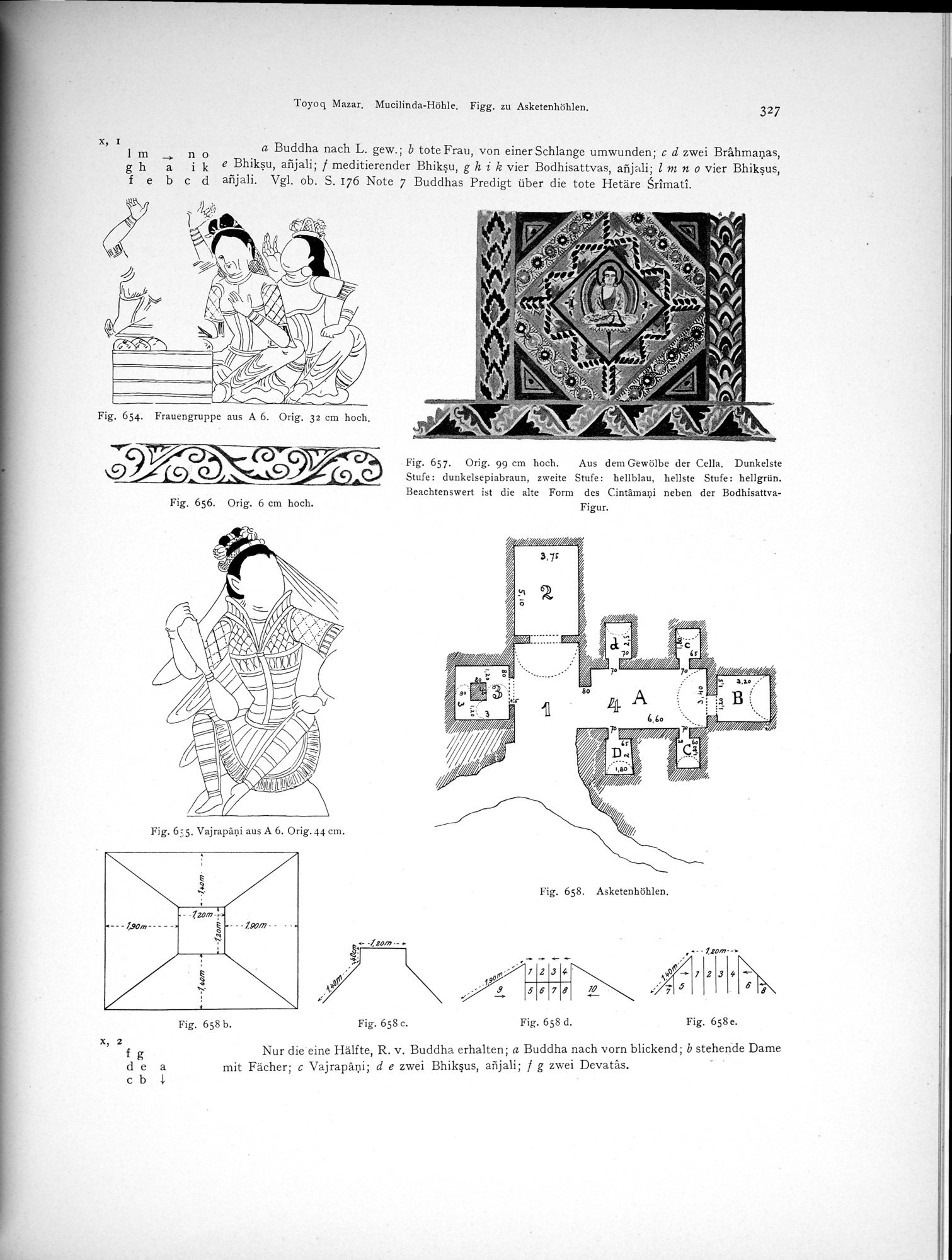 Altbuddhistische Kultstätten in Chinesisch-Turkistan : vol.1 / 333 ページ（白黒高解像度画像）