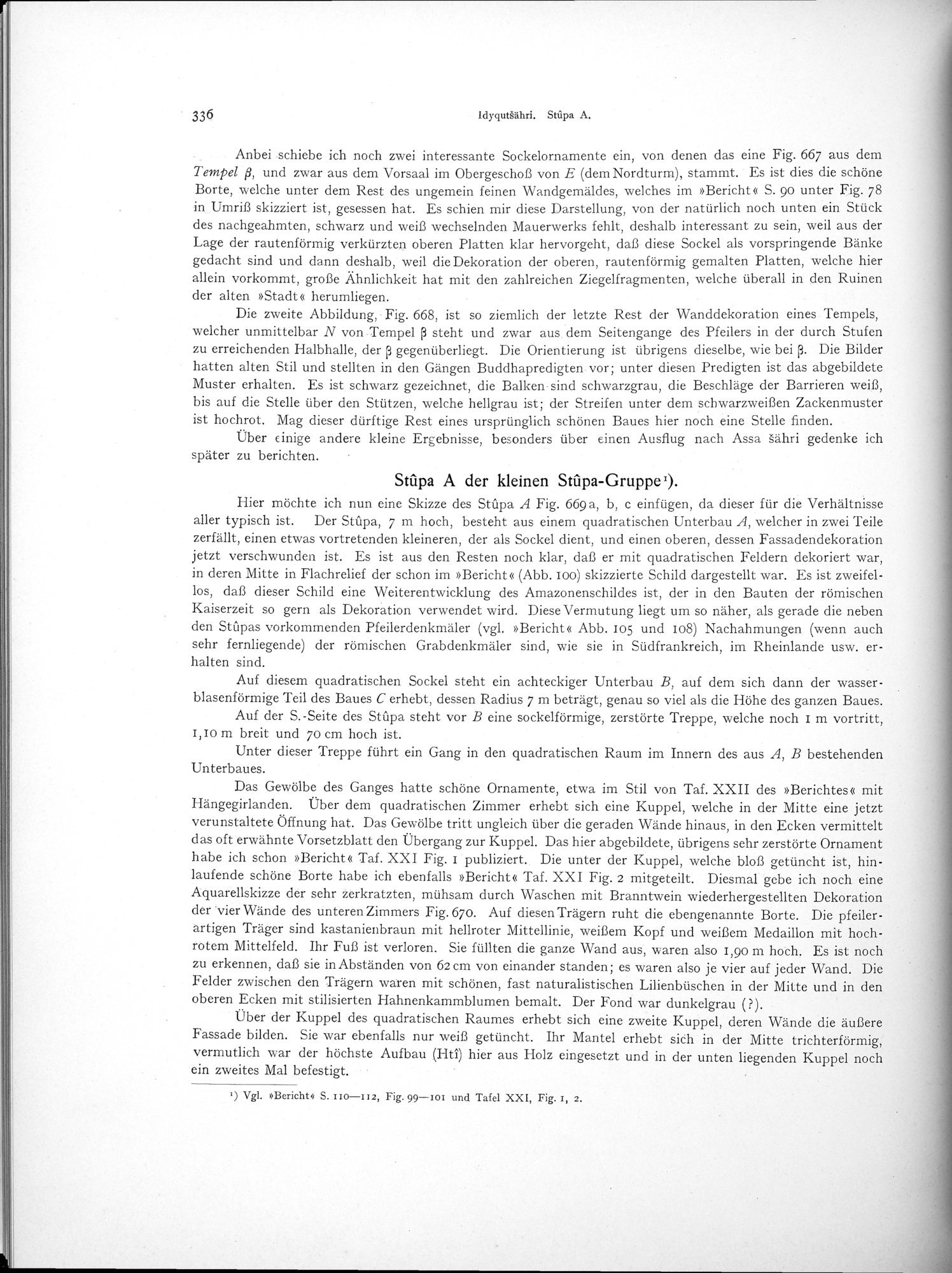 Altbuddhistische Kultstätten in Chinesisch-Turkistan : vol.1 / Page 342 (Grayscale High Resolution Image)
