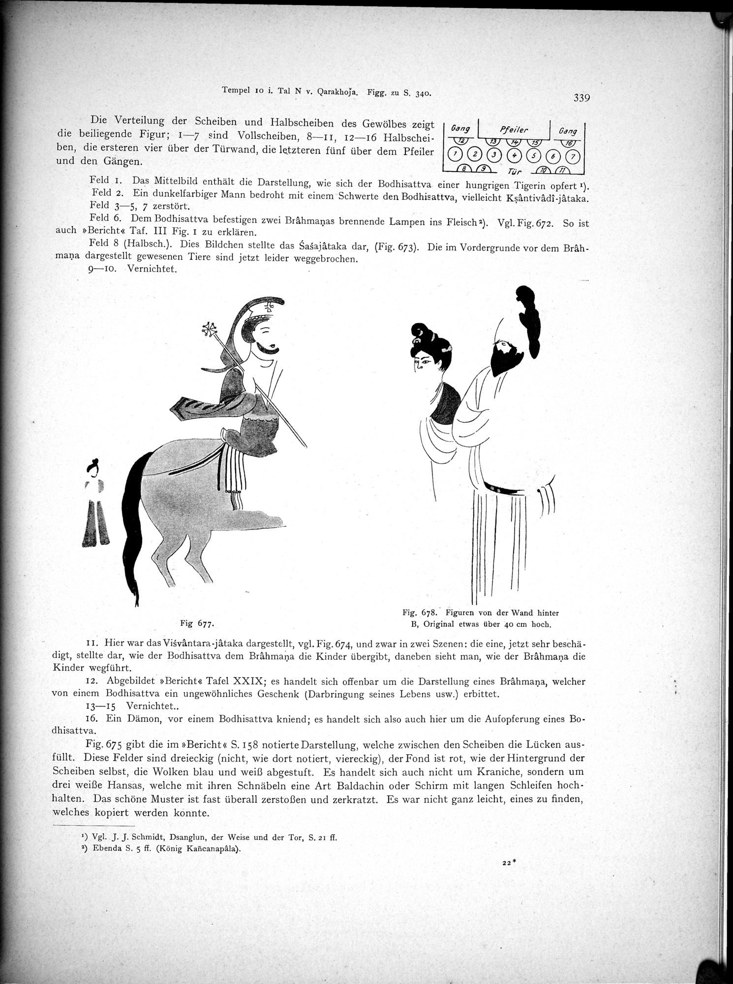 Altbuddhistische Kultstätten in Chinesisch-Turkistan : vol.1 / Page 345 (Grayscale High Resolution Image)