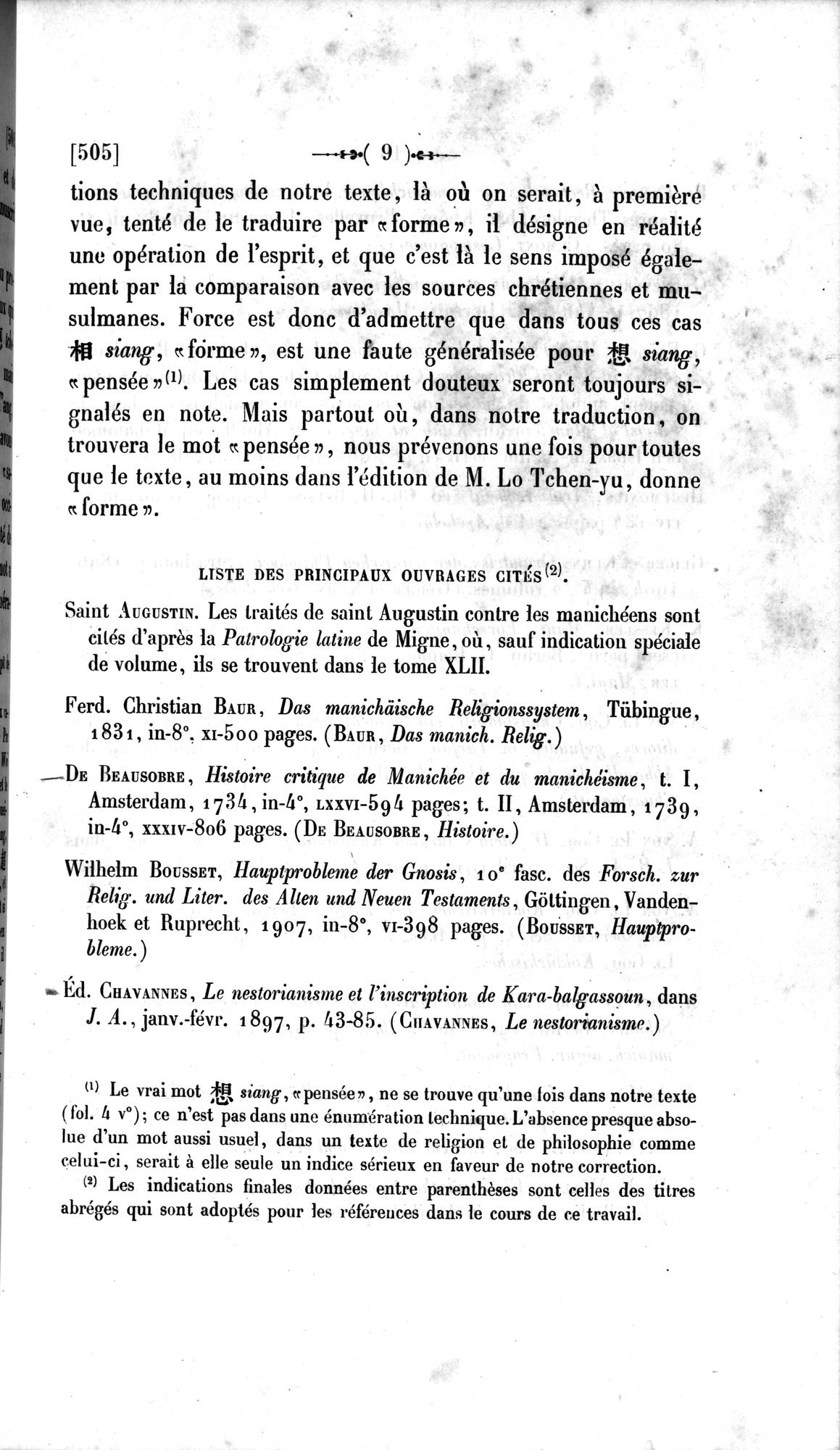 Un traité manichéen retrouvé en Chine : vol.1 / Page 19 (Grayscale High Resolution Image)