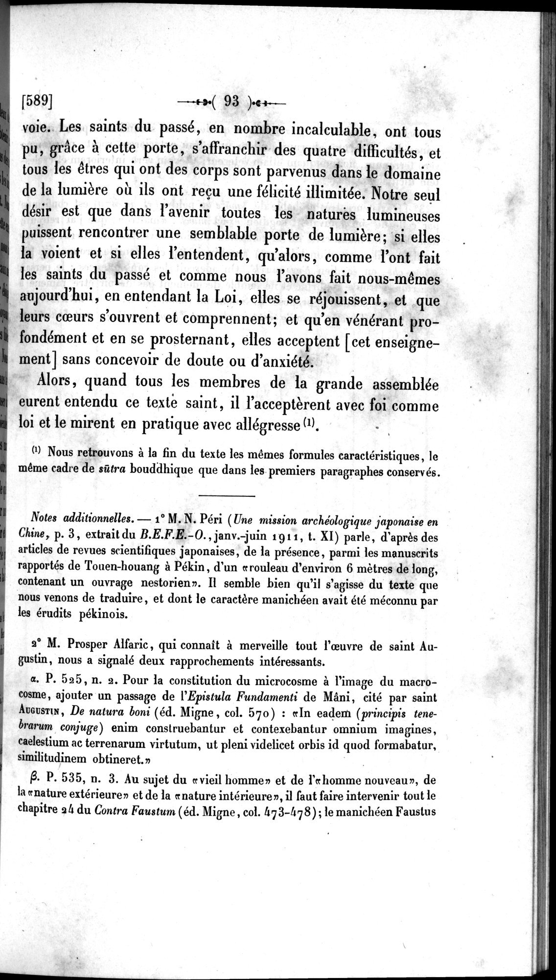 Un traité manichéen retrouvé en Chine : vol.1 / Page 103 (Grayscale High Resolution Image)