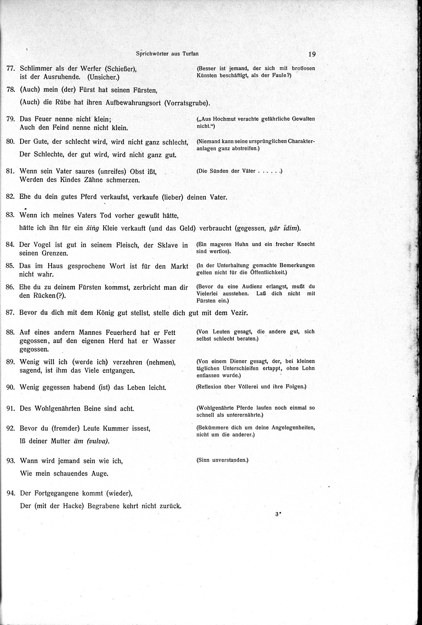 Sprichwörter und Lieder aus der Gegend von Turfan : vol.1 / Page 31 (Grayscale High Resolution Image)