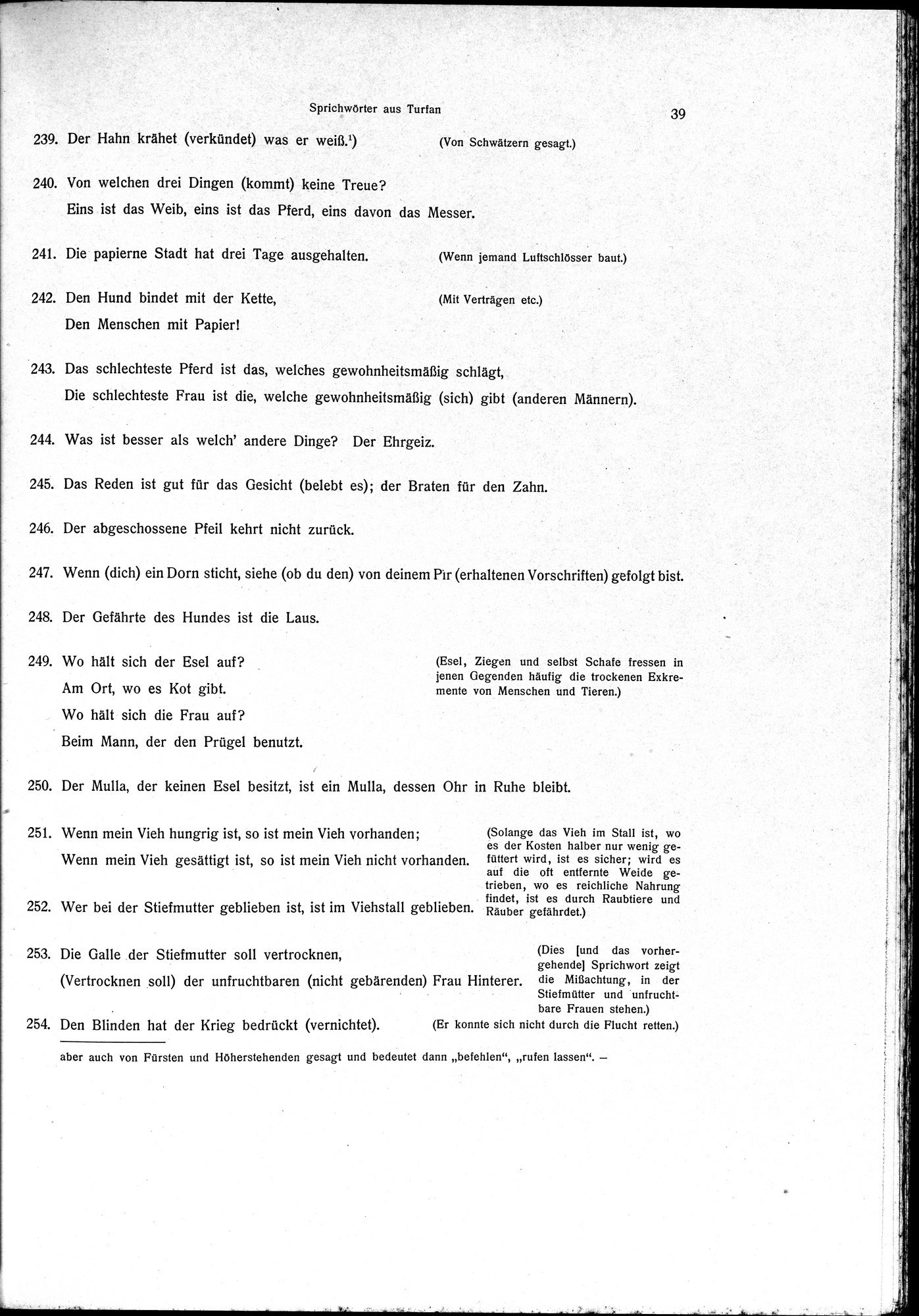 Sprichwörter und Lieder aus der Gegend von Turfan : vol.1 / Page 51 (Grayscale High Resolution Image)
