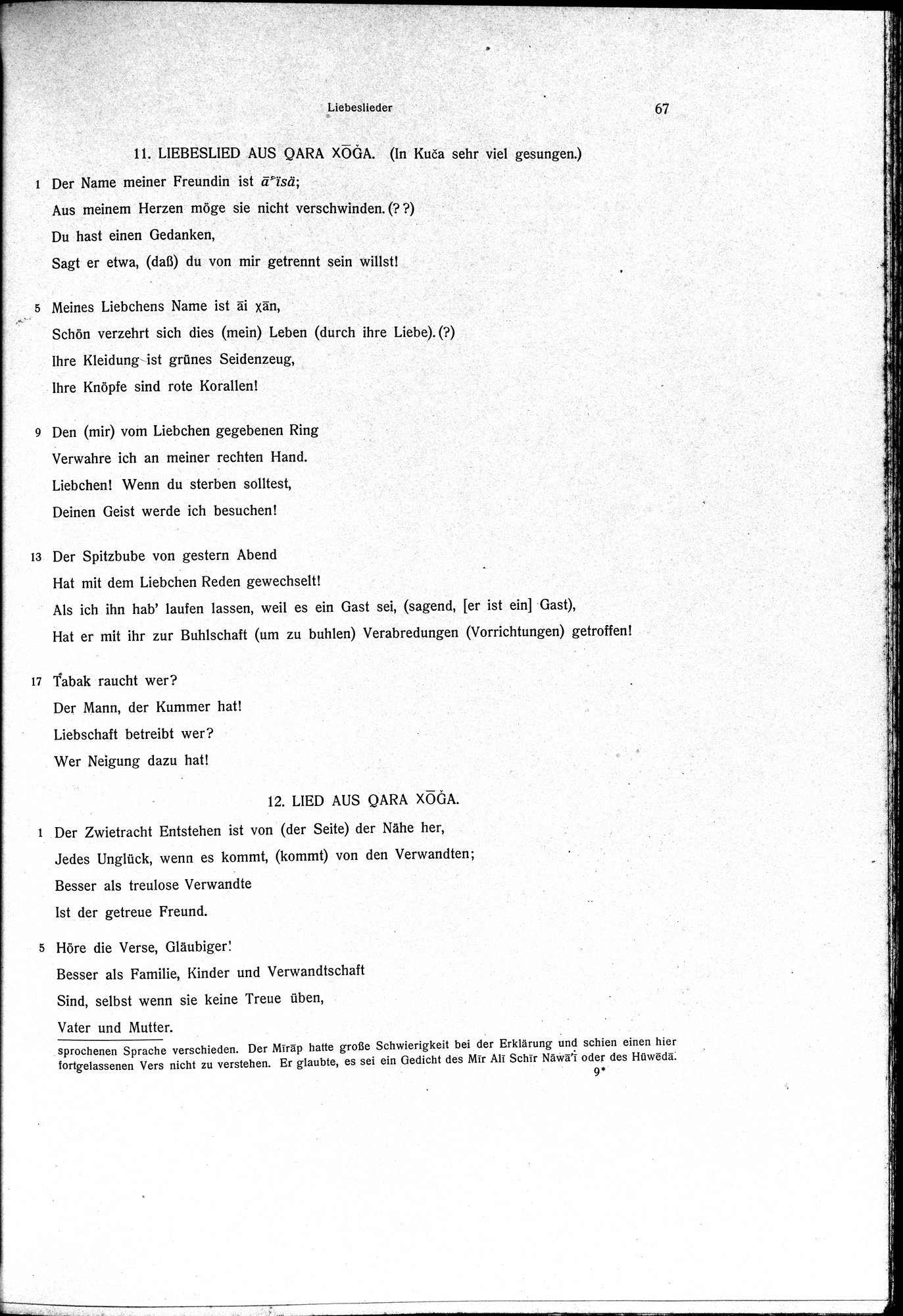 Sprichwörter und Lieder aus der Gegend von Turfan : vol.1 / Page 79 (Grayscale High Resolution Image)