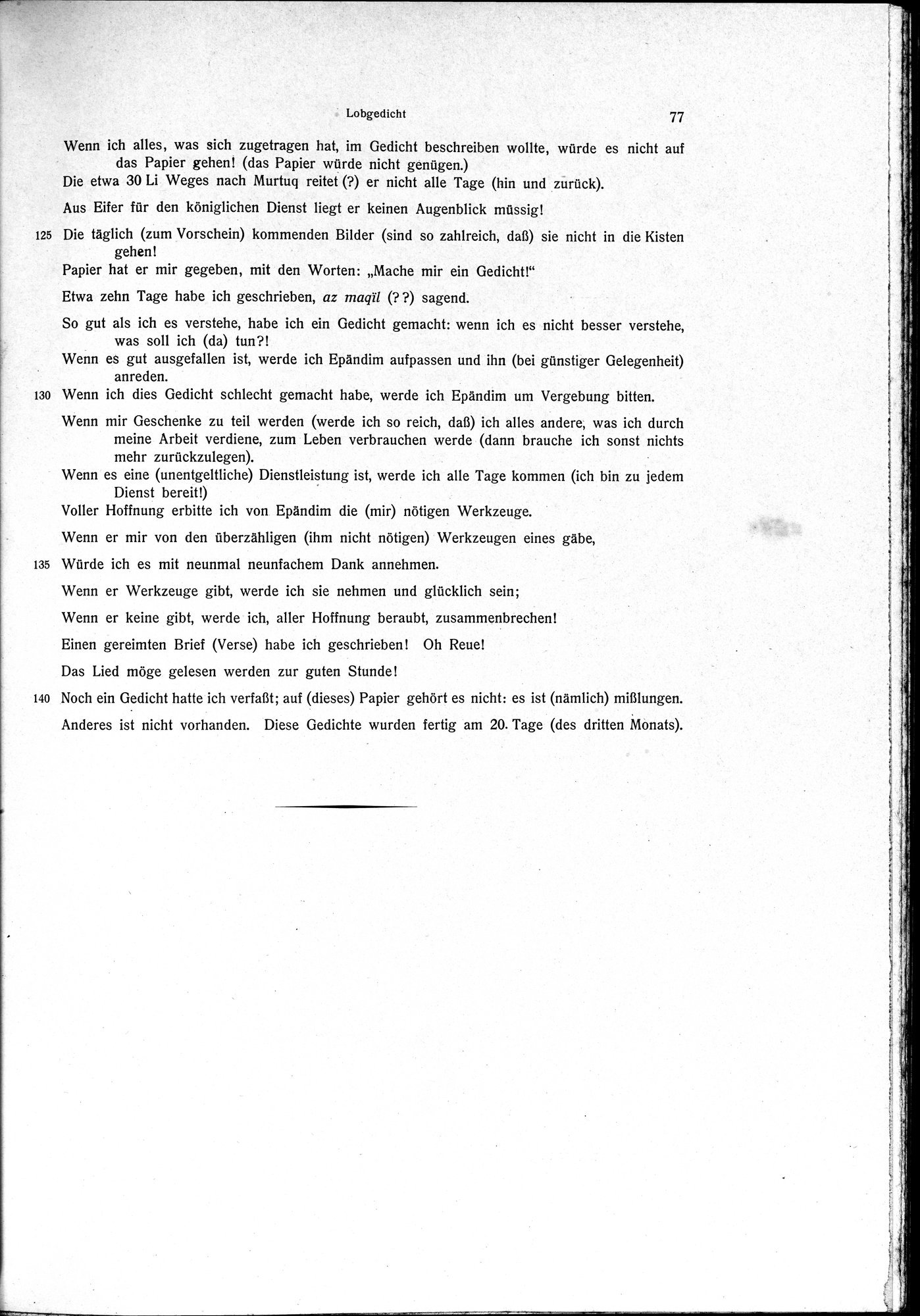 Sprichwörter und Lieder aus der Gegend von Turfan : vol.1 / Page 89 (Grayscale High Resolution Image)