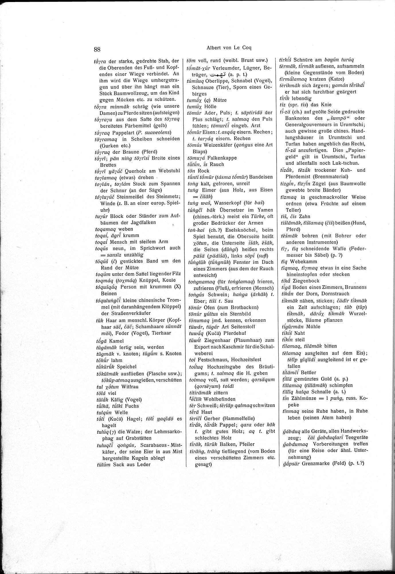 Sprichwörter und Lieder aus der Gegend von Turfan : vol.1 / Page 102 (Grayscale High Resolution Image)