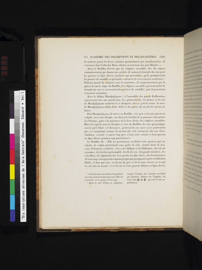 Dix Inscriptions Chinoises de l'Asie Centrale : vol.1 / 74 ページ（カラー画像）