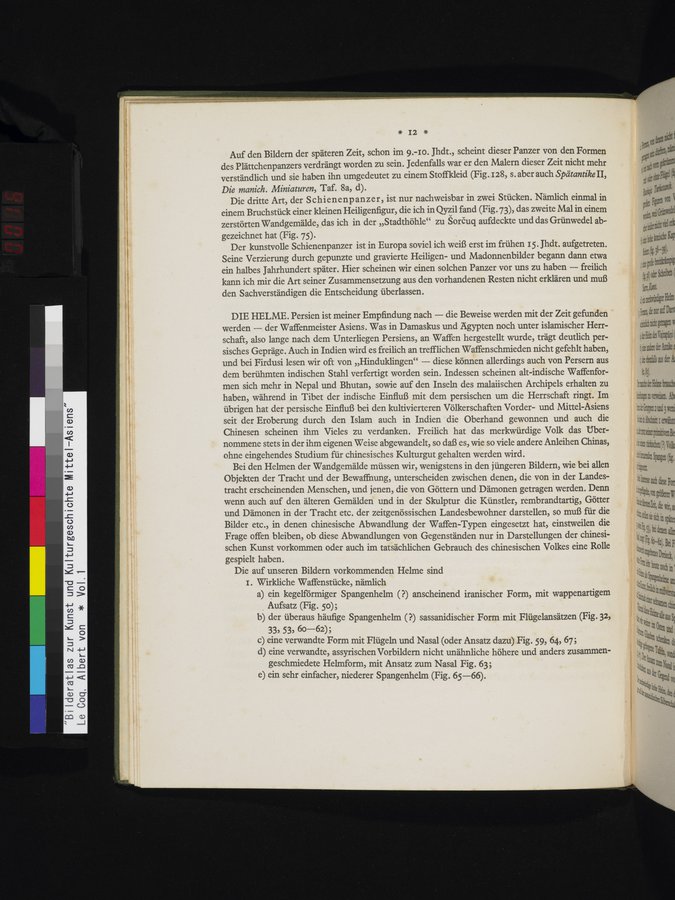 Bilderatlas zur Kunst und Kulturgeschichte Mittel-Asiens : vol.1 / 16 ページ（カラー画像）