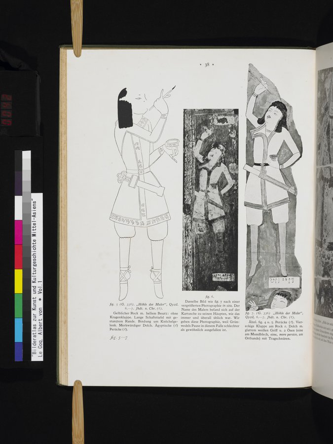 Bilderatlas zur Kunst und Kulturgeschichte Mittel-Asiens : vol.1 / 42 ページ（カラー画像）