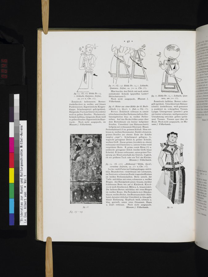 Bilderatlas zur Kunst und Kulturgeschichte Mittel-Asiens : vol.1 / 46 ページ（カラー画像）