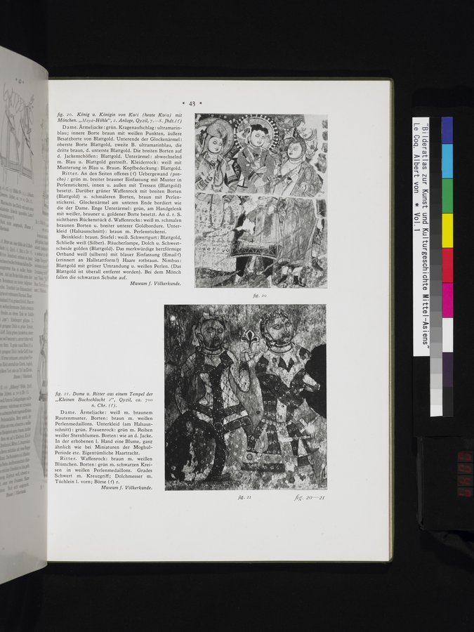 Bilderatlas zur Kunst und Kulturgeschichte Mittel-Asiens : vol.1 / 47 ページ（カラー画像）