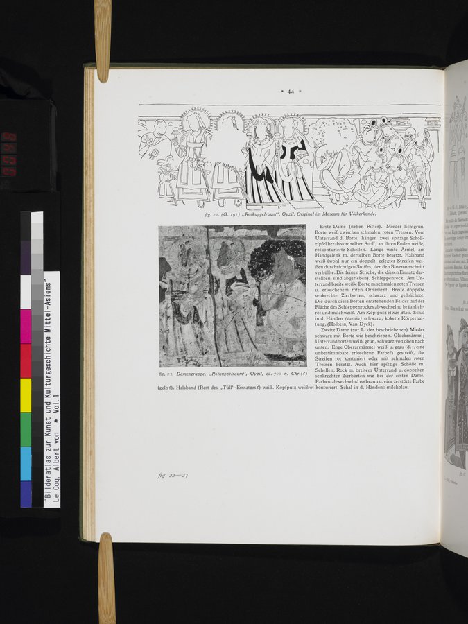 Bilderatlas zur Kunst und Kulturgeschichte Mittel-Asiens : vol.1 / 48 ページ（カラー画像）