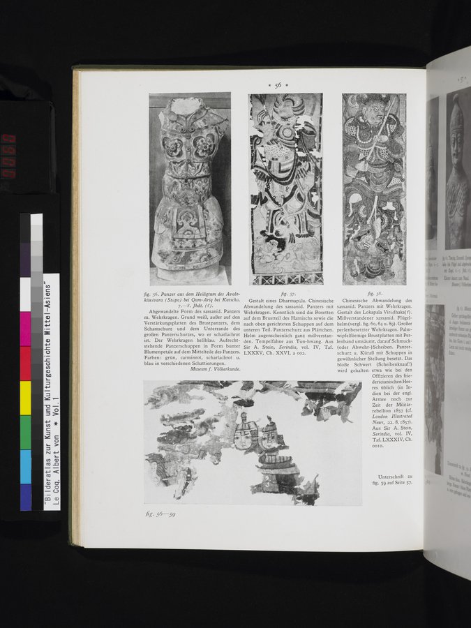 Bilderatlas zur Kunst und Kulturgeschichte Mittel-Asiens : vol.1 / 60 ページ（カラー画像）