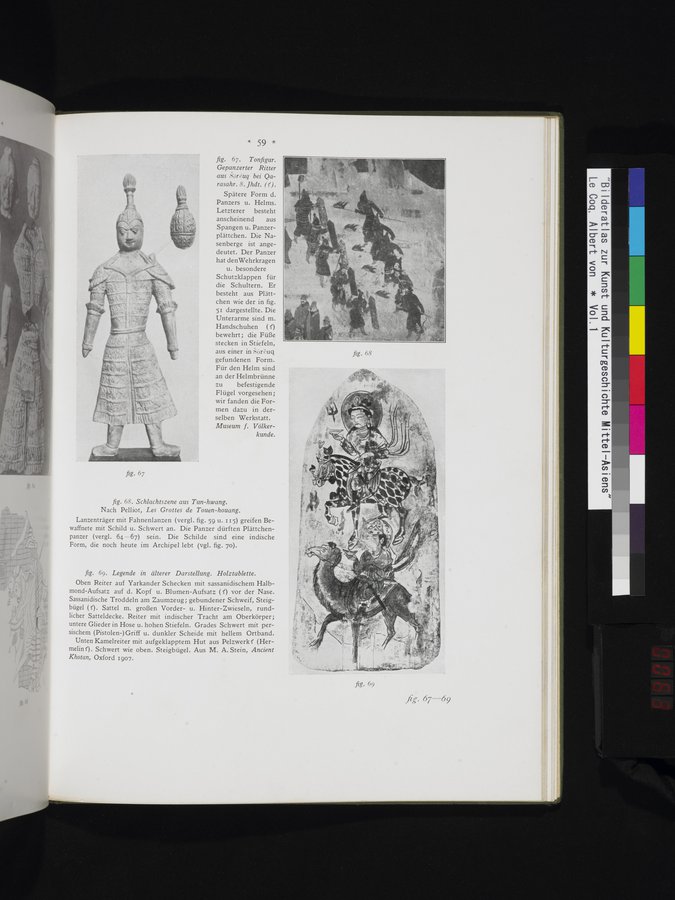 Bilderatlas zur Kunst und Kulturgeschichte Mittel-Asiens : vol.1 / Page 63 (Color Image)