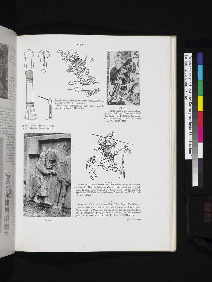 Bilderatlas zur Kunst und Kulturgeschichte Mittel-Asiens : vol.1 / Page 71 (Color Image)