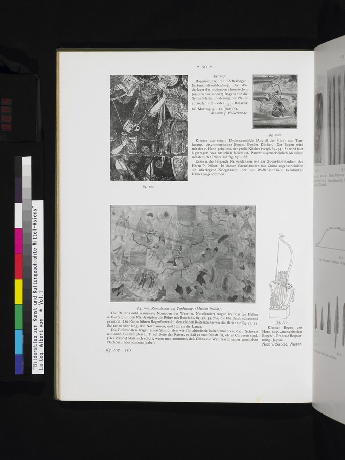 Bilderatlas zur Kunst und Kulturgeschichte Mittel-Asiens : vol.1 / 74 ページ（カラー画像）